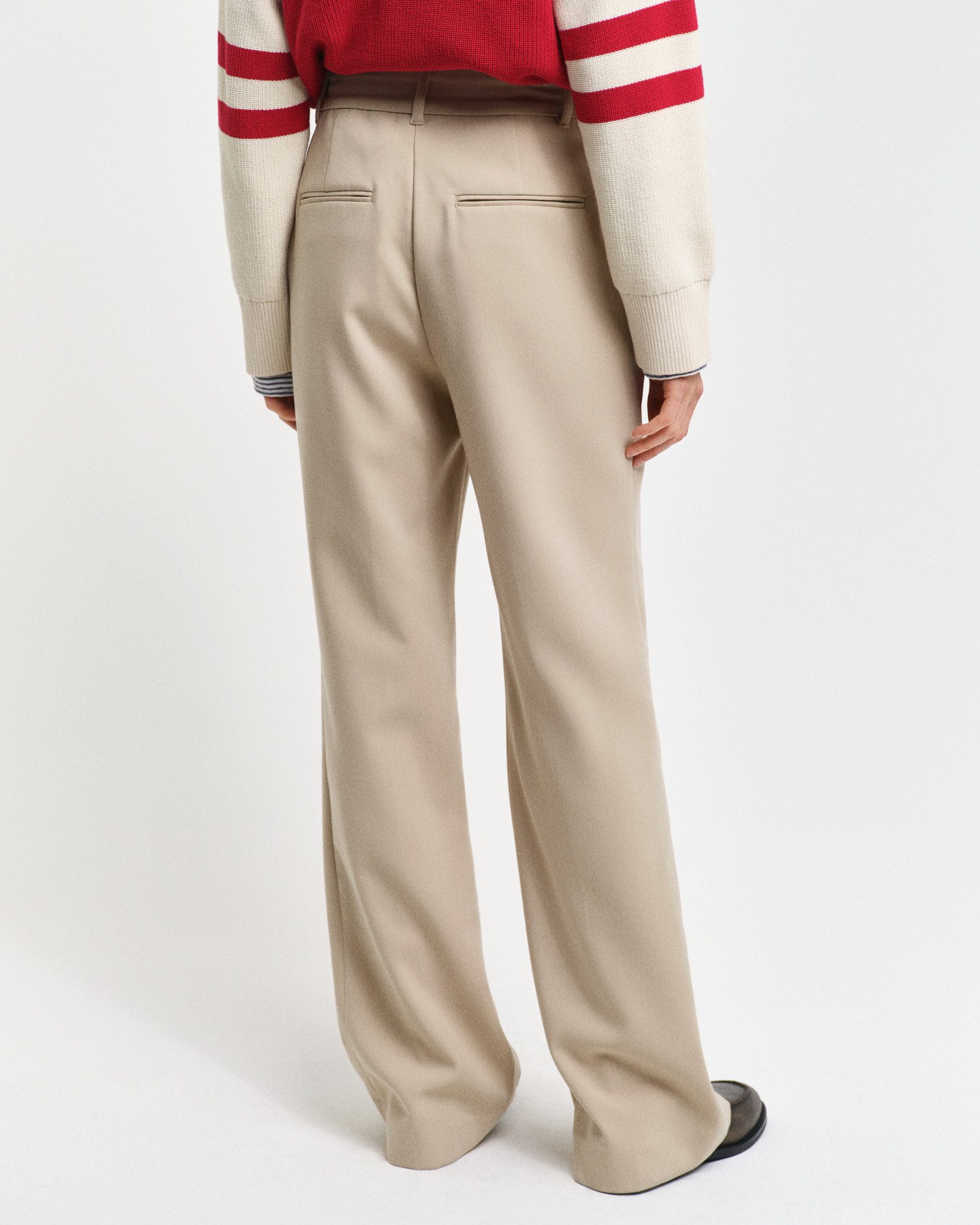 Gant Stoffen broek SLIM FLARE SLACK