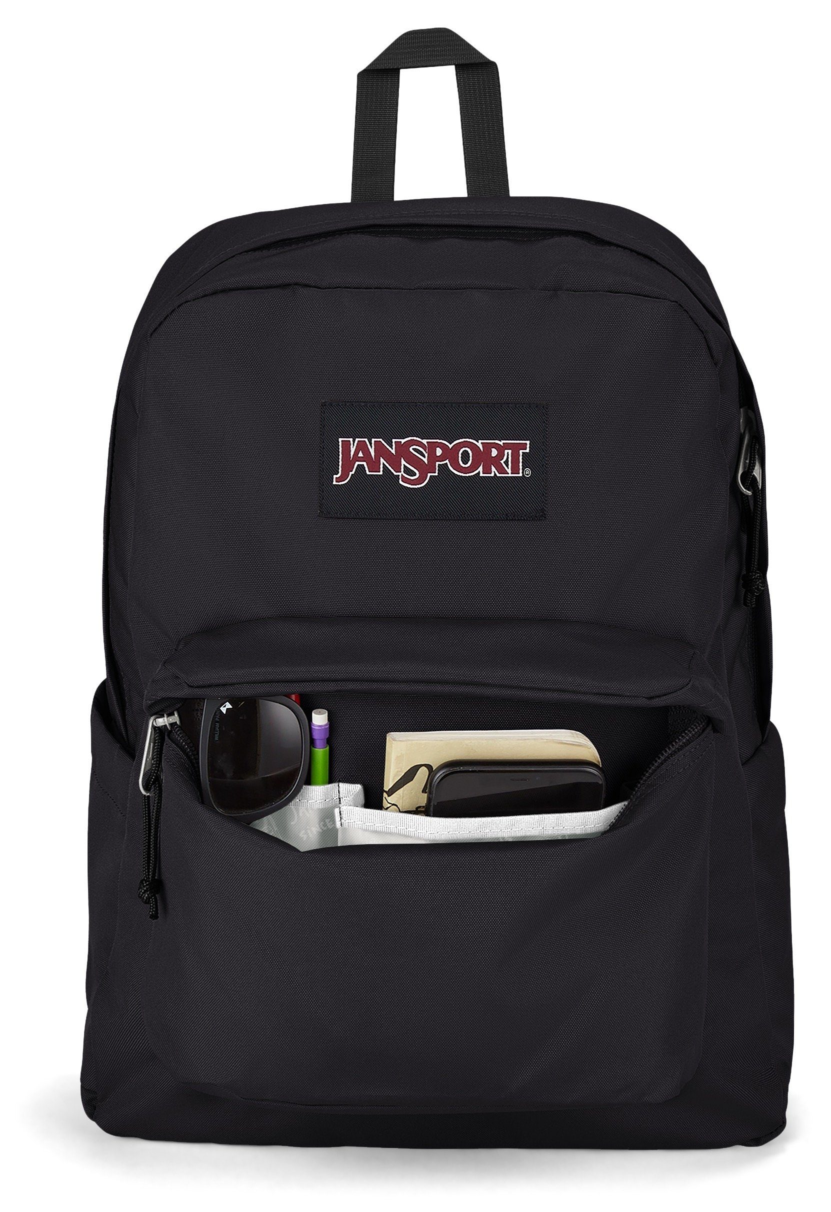 Jansport Vrijetijdsrugzak SuperBreak Plus in een eenvoudige look