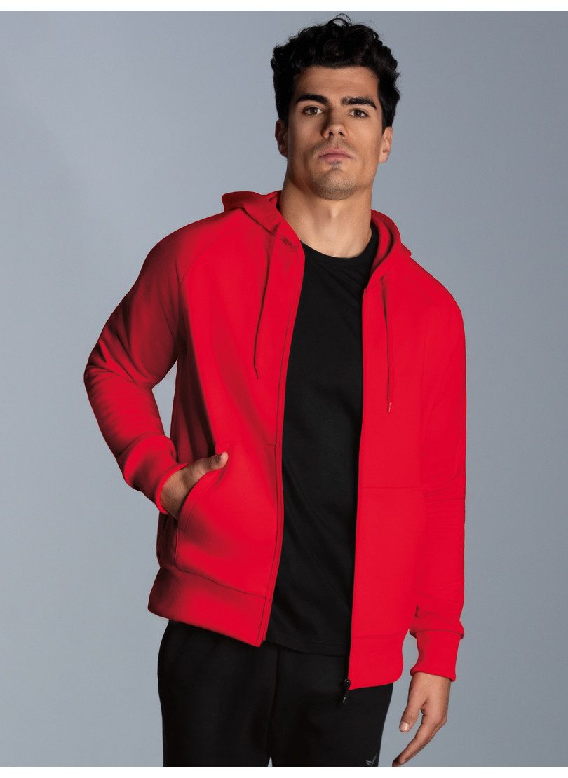 Trigema Sweatvest TRIGEMA sweatvest met capuchon (1-delig)