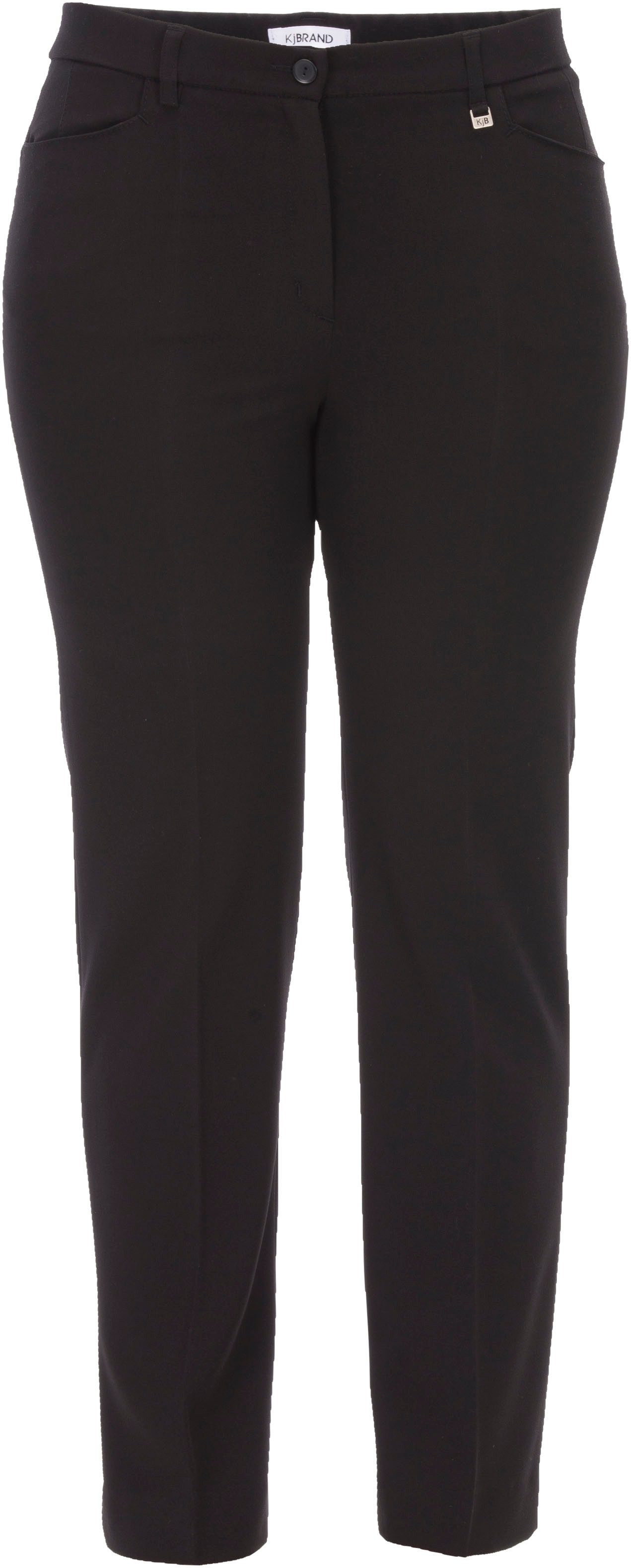 KjBRAND Stoffen broek Bea in Bi-Stretch Kamgarenlook met Persplooien