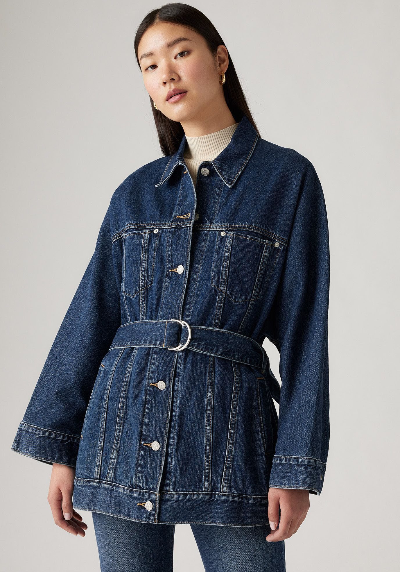 Levi's® Jeansjack BELTED DOLMAN TRUCKER