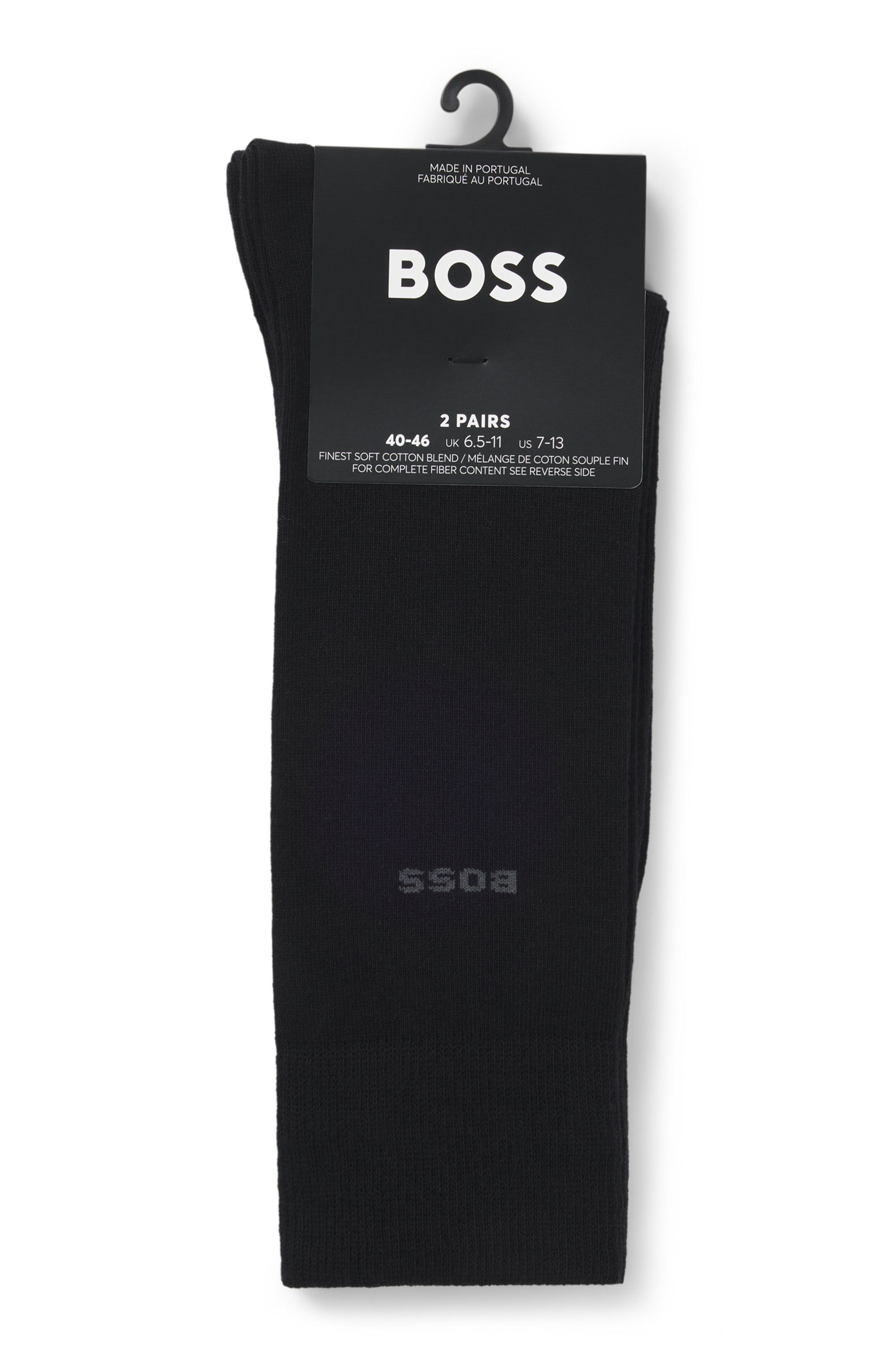 BOSS Business-sokken 2P RS Uni CC (set, 2 paar, 2 stuks)