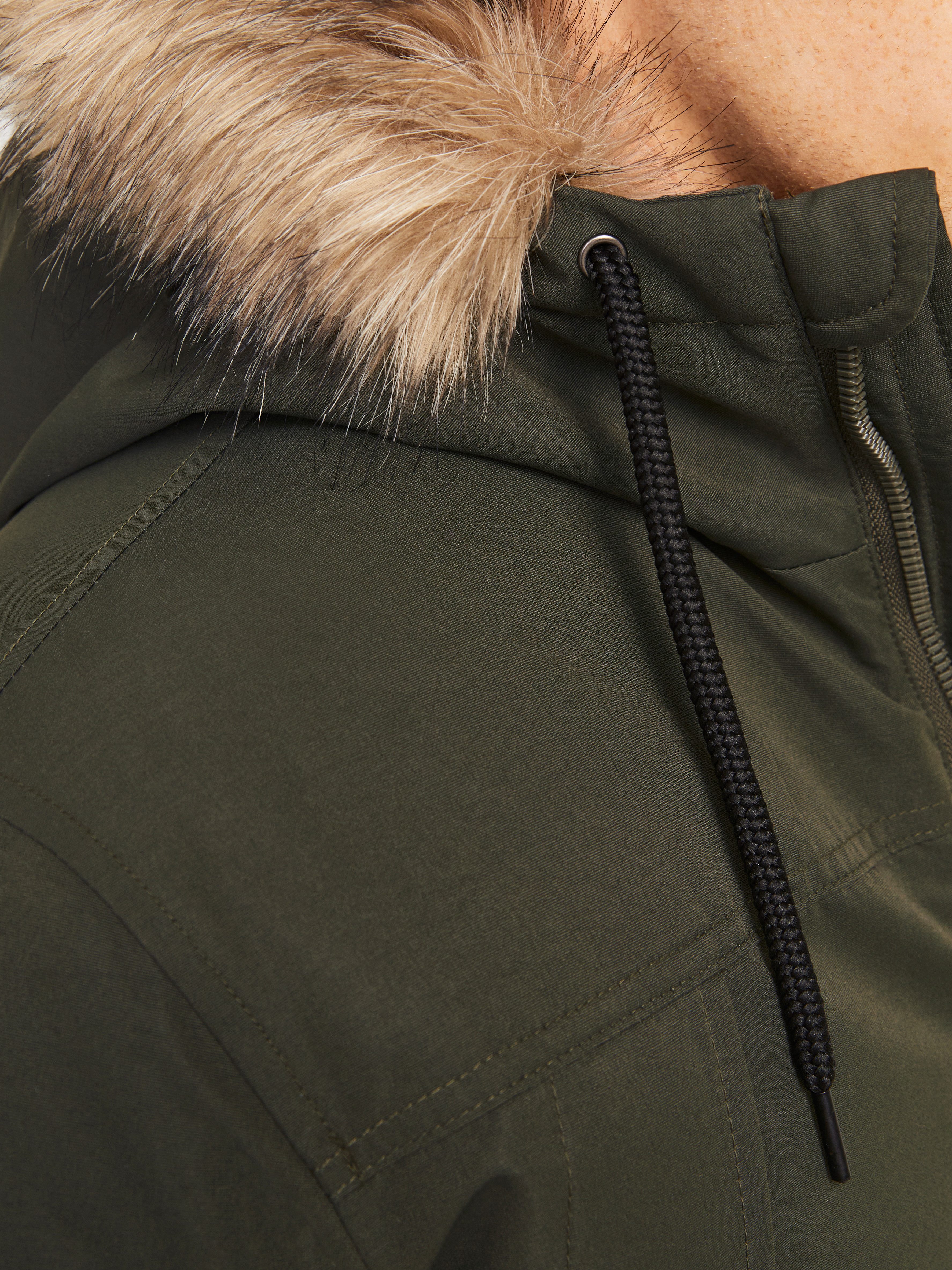 Jack & Jones Parka JJECONSTRUCT FAUX FUR PARKA SN
