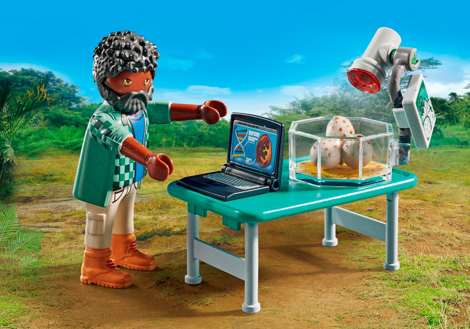 Playmobil® Constructie-speelset Onderzoeks Camp met Dinos (71523), Dinos (93-delig)