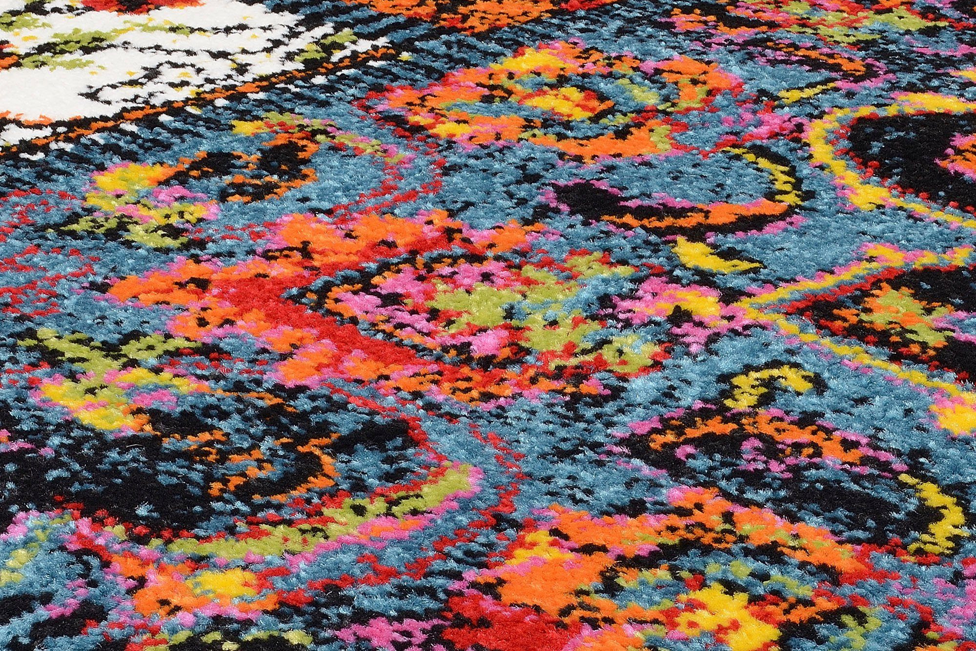 OCI DIE TEPPICHMARKE Vloerkleed HAPPINESS ORI Woonkamer, contrastrijk design