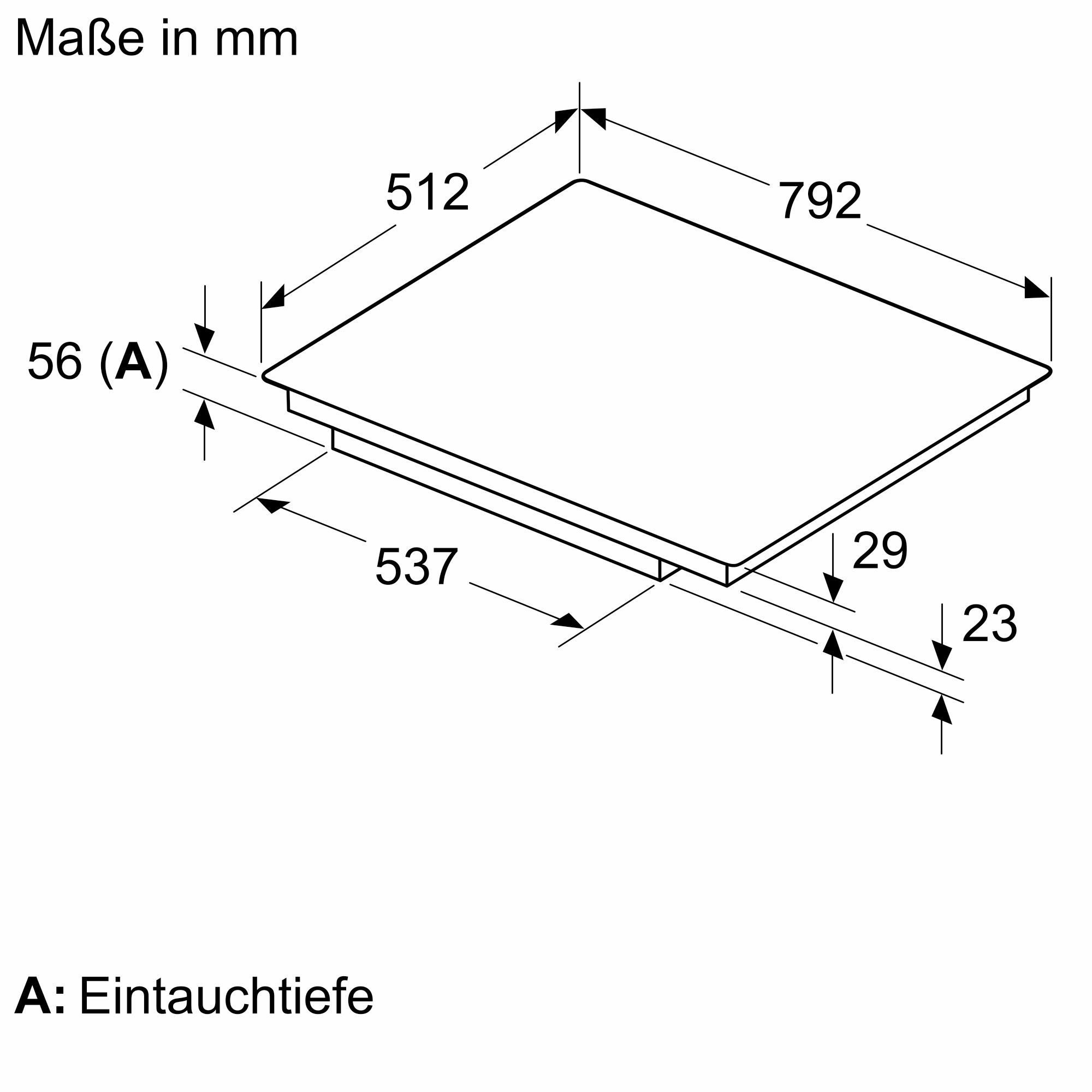 SIEMENS Inductiekookplaat EH801HFB1E