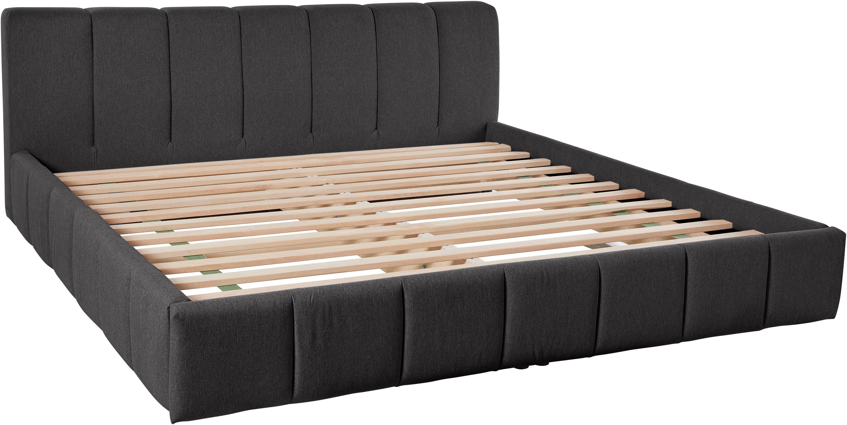 LeGer Home by Lena Gercke Gestoffeerd bed Maileen in 5 breedten en 3 kleuren, incl. rolbodem