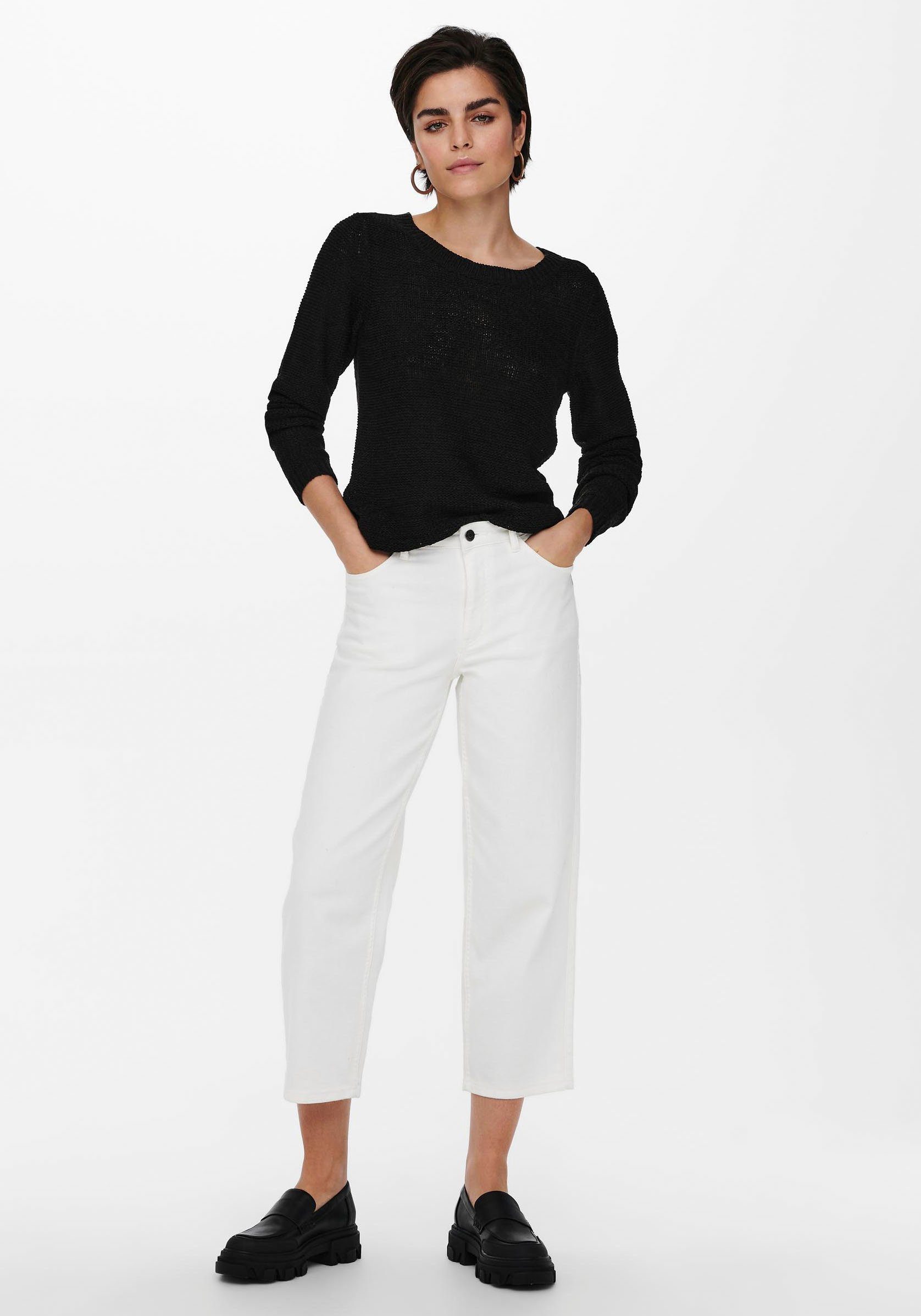 Only Gebreide trui ONLGEENA XO L/S PULLOVER KNT NOOS