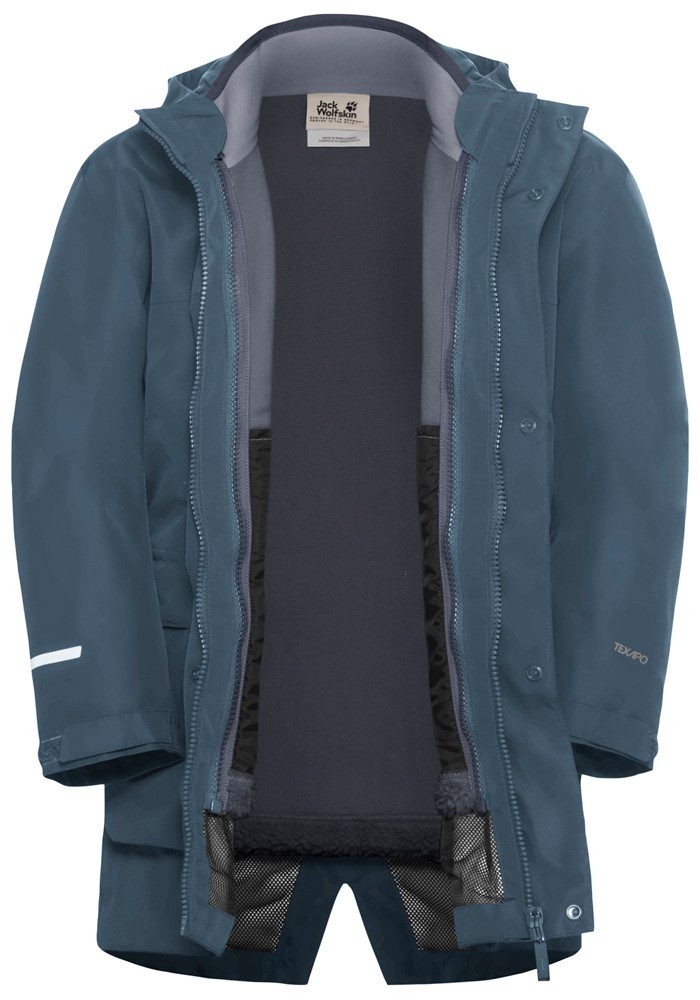 Jack Wolfskin Functioneel 3-in-1-jack 3IN1 CANVEY KIDS