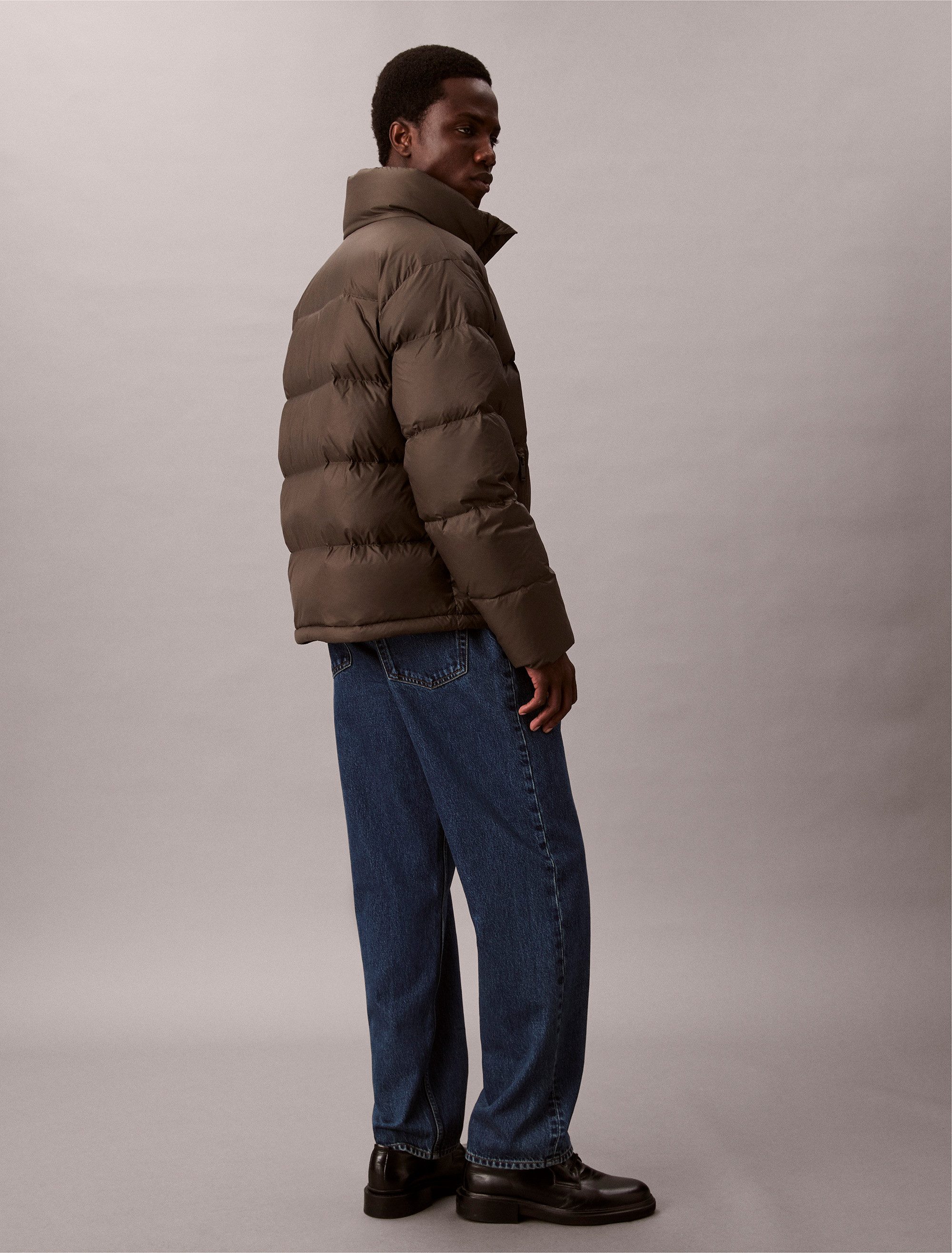 Calvin Klein Gewatteerde jas LS MDWT NYLON CHNNL DOWN PUFFER