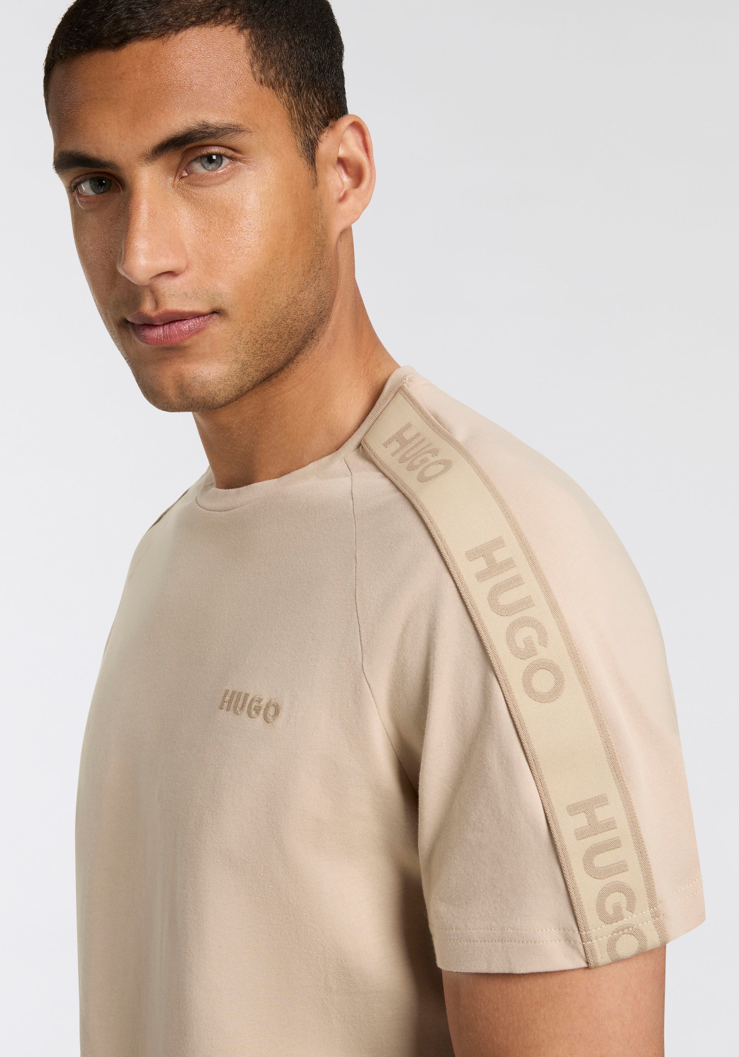 HUGO underwear Shirttop Liam met inzetten opzij