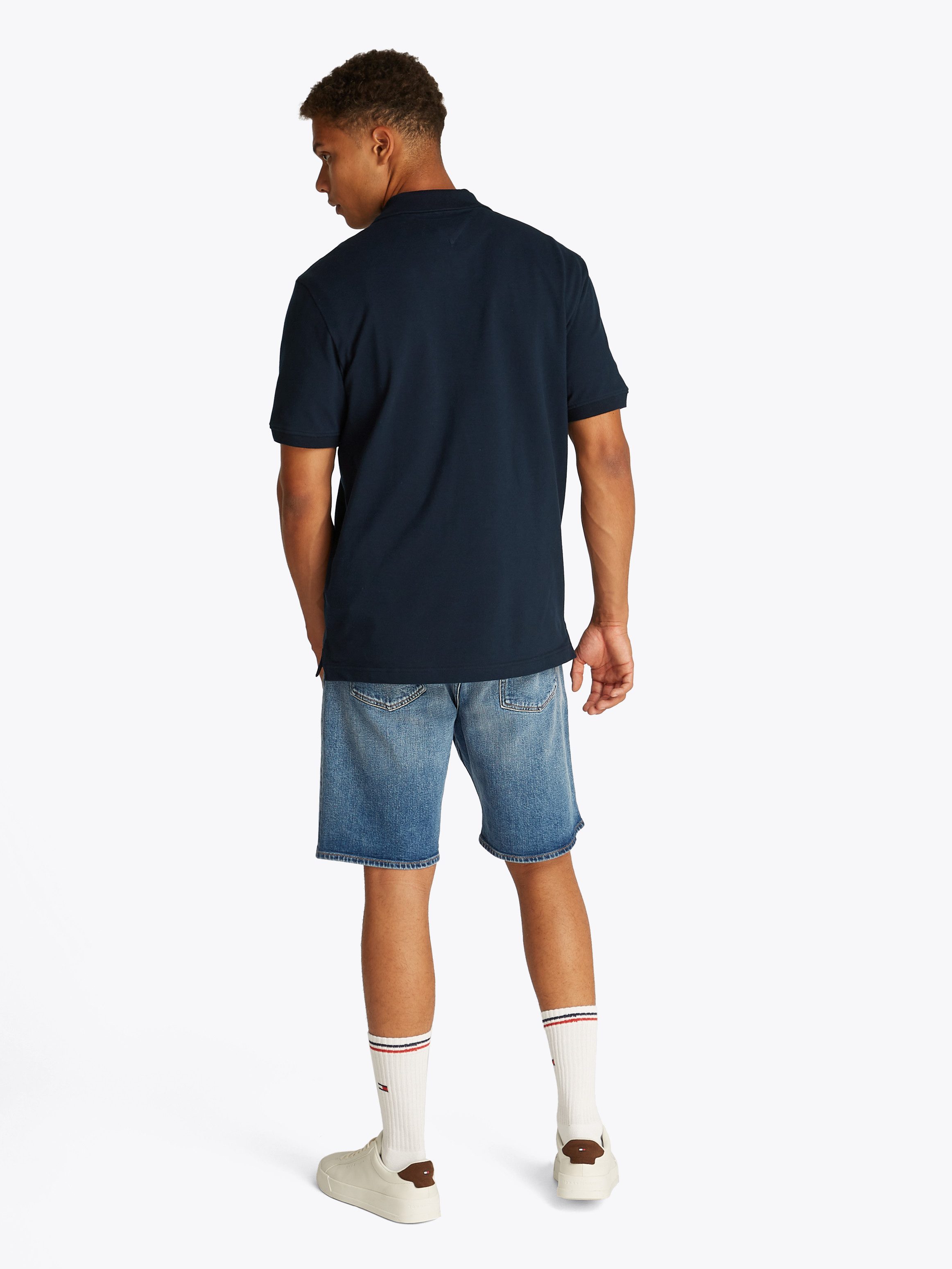 TOMMY JEANS Poloshirt TJM REG LINEAR POLO EXT