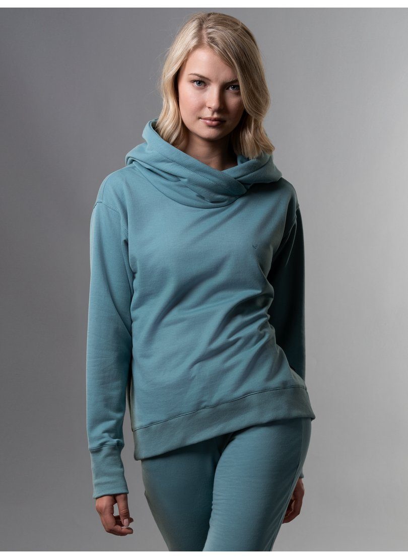 Trigema Sweatshirt TRIGEMA hoodie in lichte sweatkwaliteit
