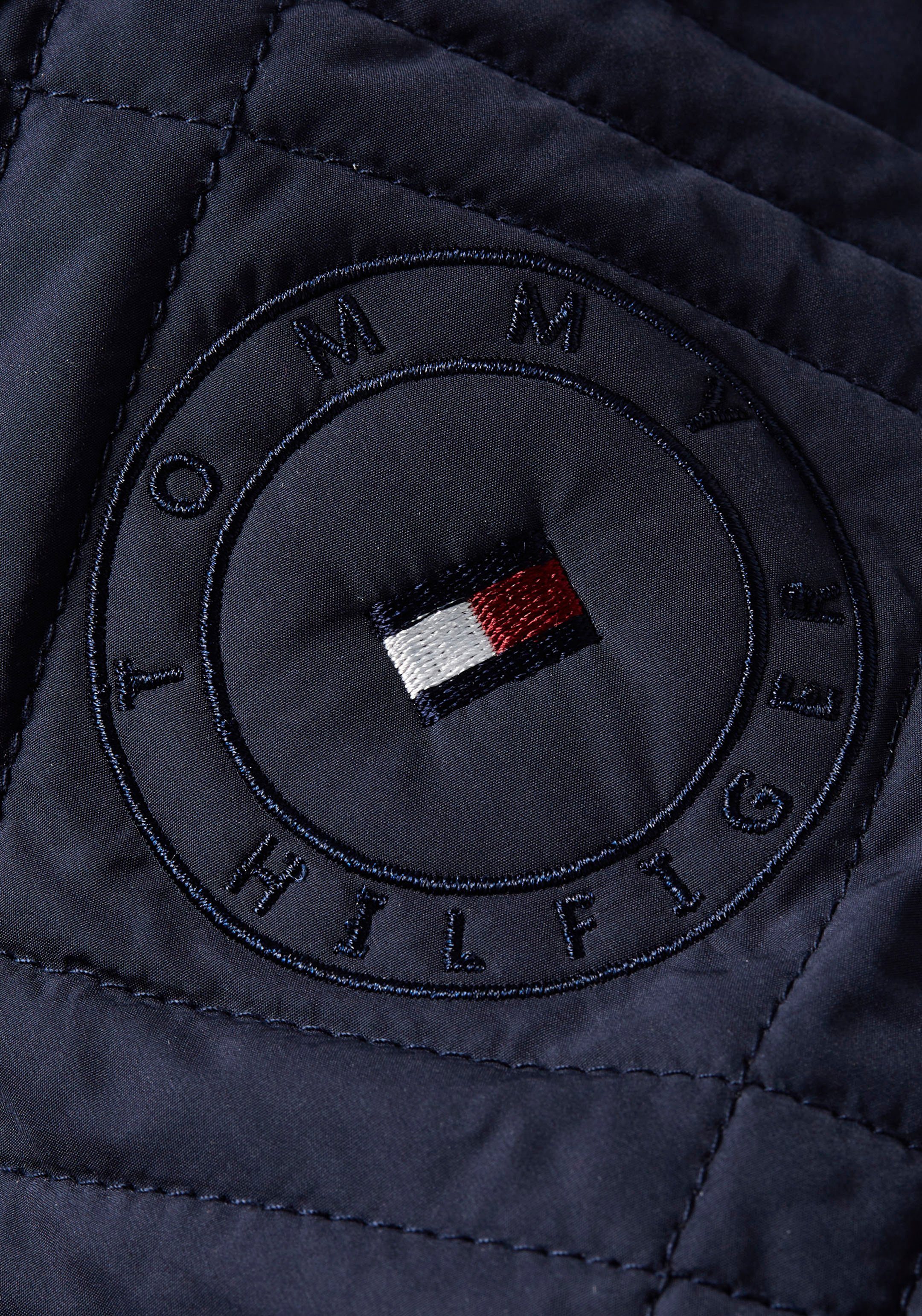 Tommy Hilfiger Gewatteerde jas met merklabel