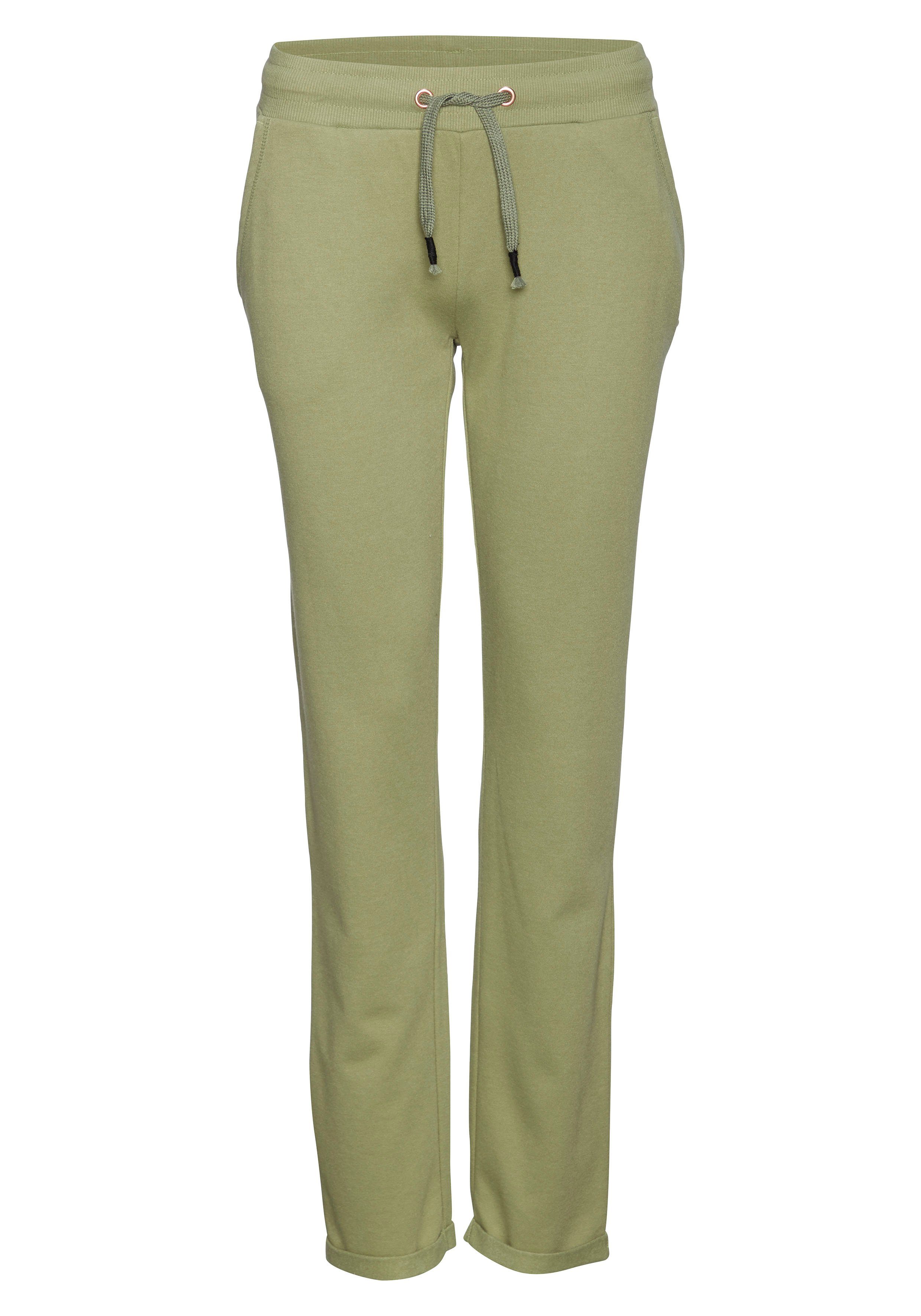 Lascana Sweatbroek met zijzakken, loungepak