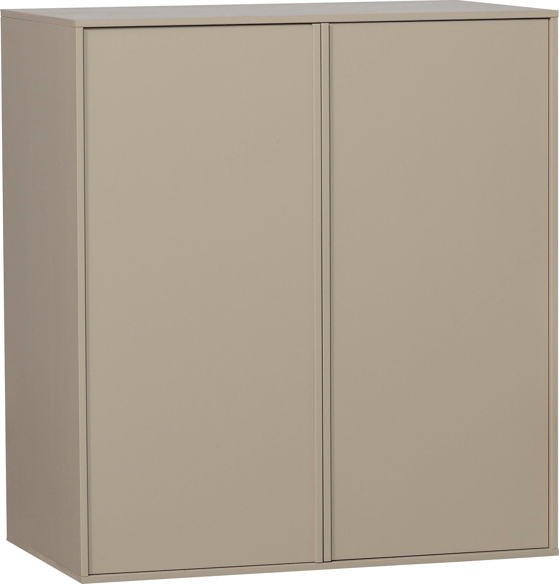 WOOOD Highboard Daily hoge commode Kast met push-to-open functie, H 110 cm x B 100 cm