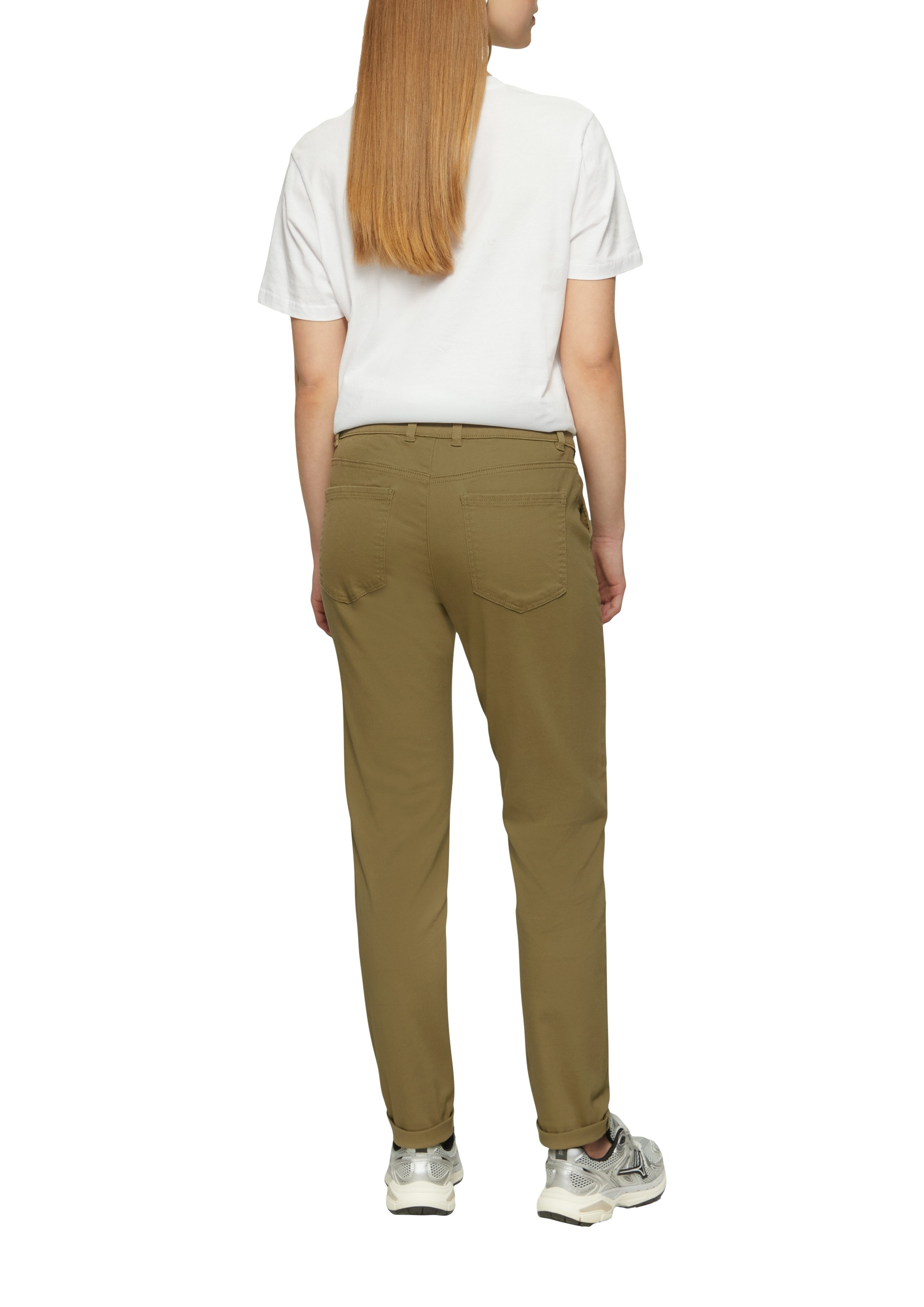 Q/S designed by Chino van katoen-stretch