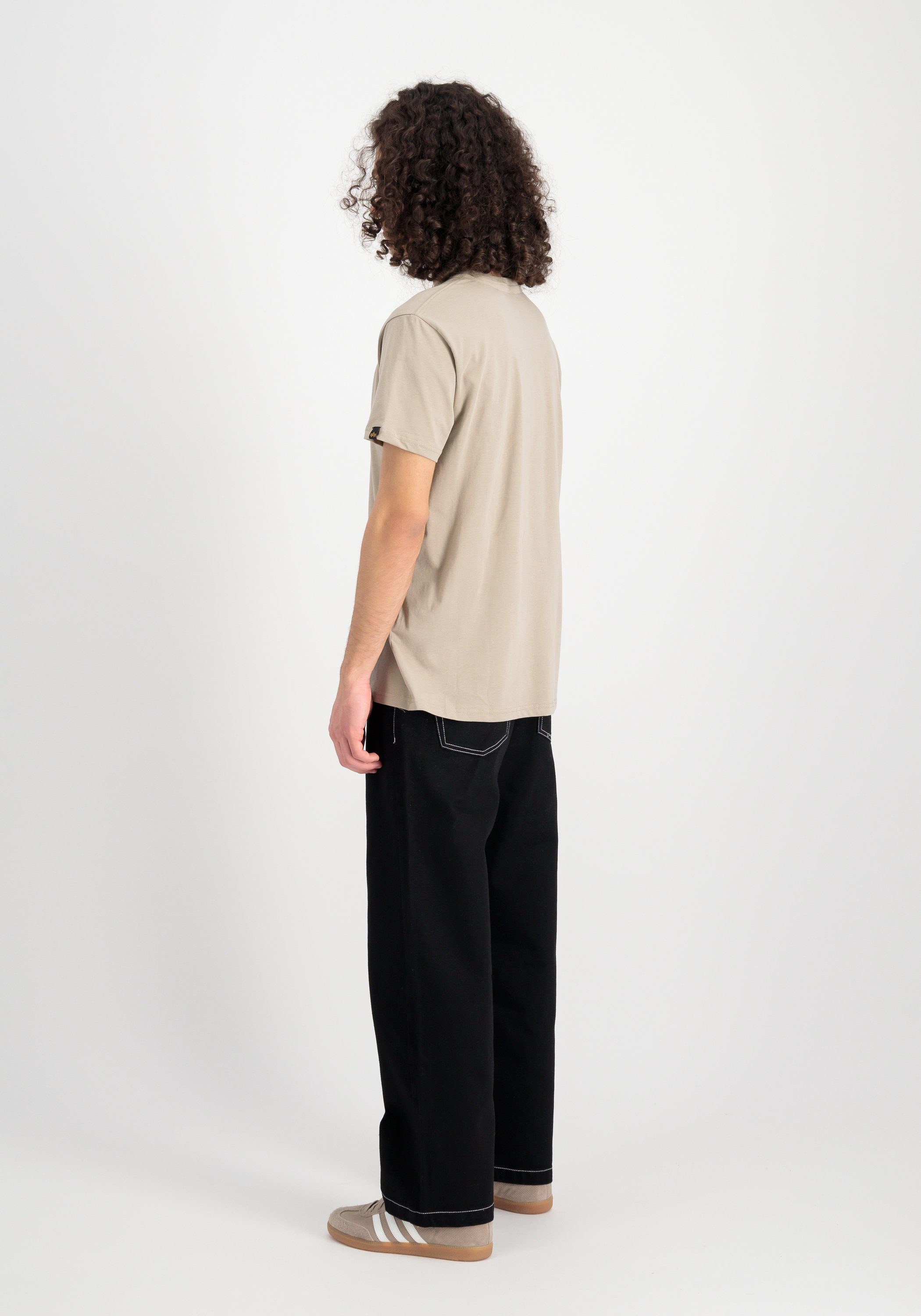 Alpha Industries T-shirt Alpha Industries Men - T-Shirts Alpha Label T Puff Print