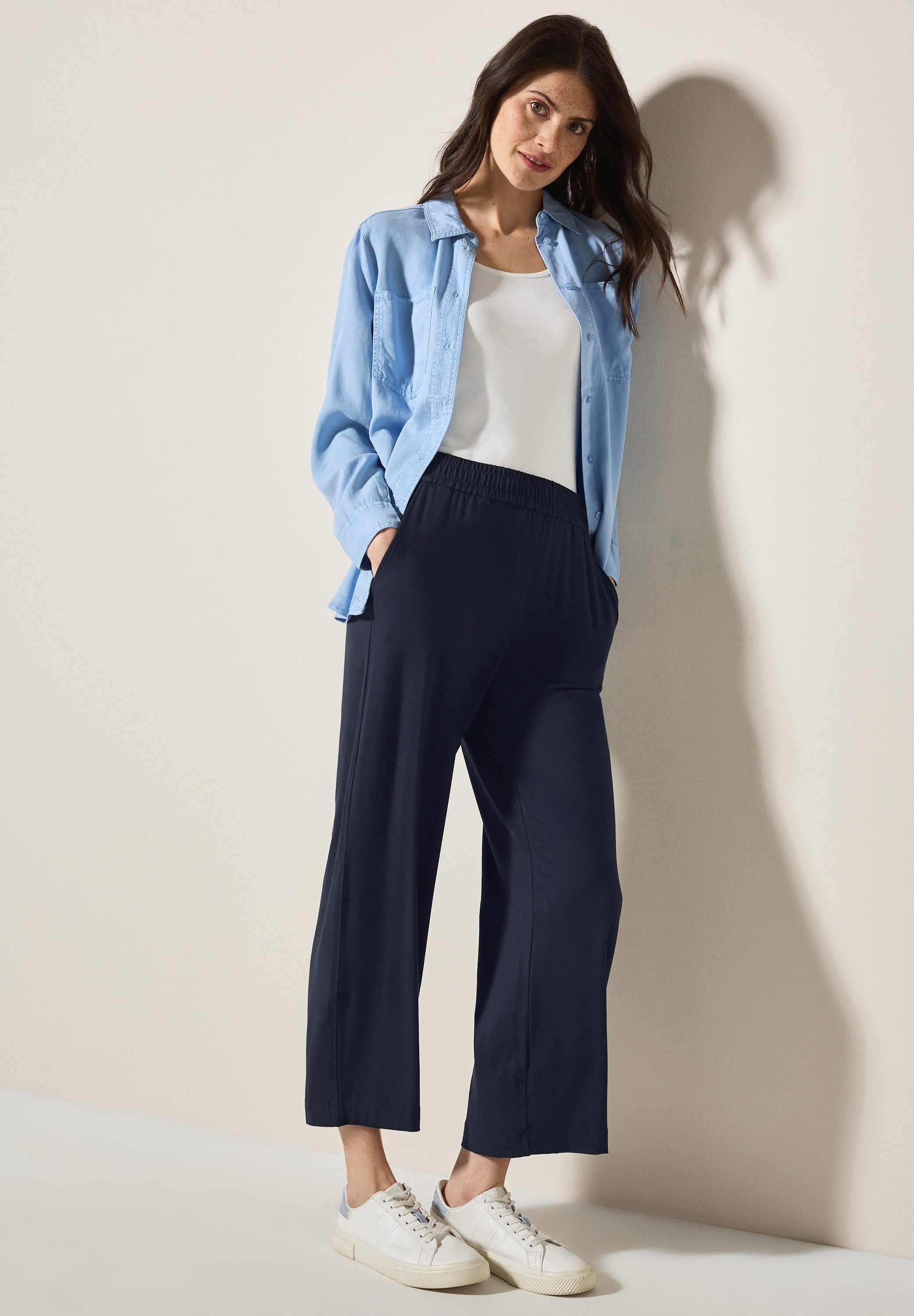 Cecil Culotte Style Neele , zachte viscosemix met stretchgehalte
