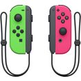 nintendo switch joy-con controller pair (neon green-neon purple)