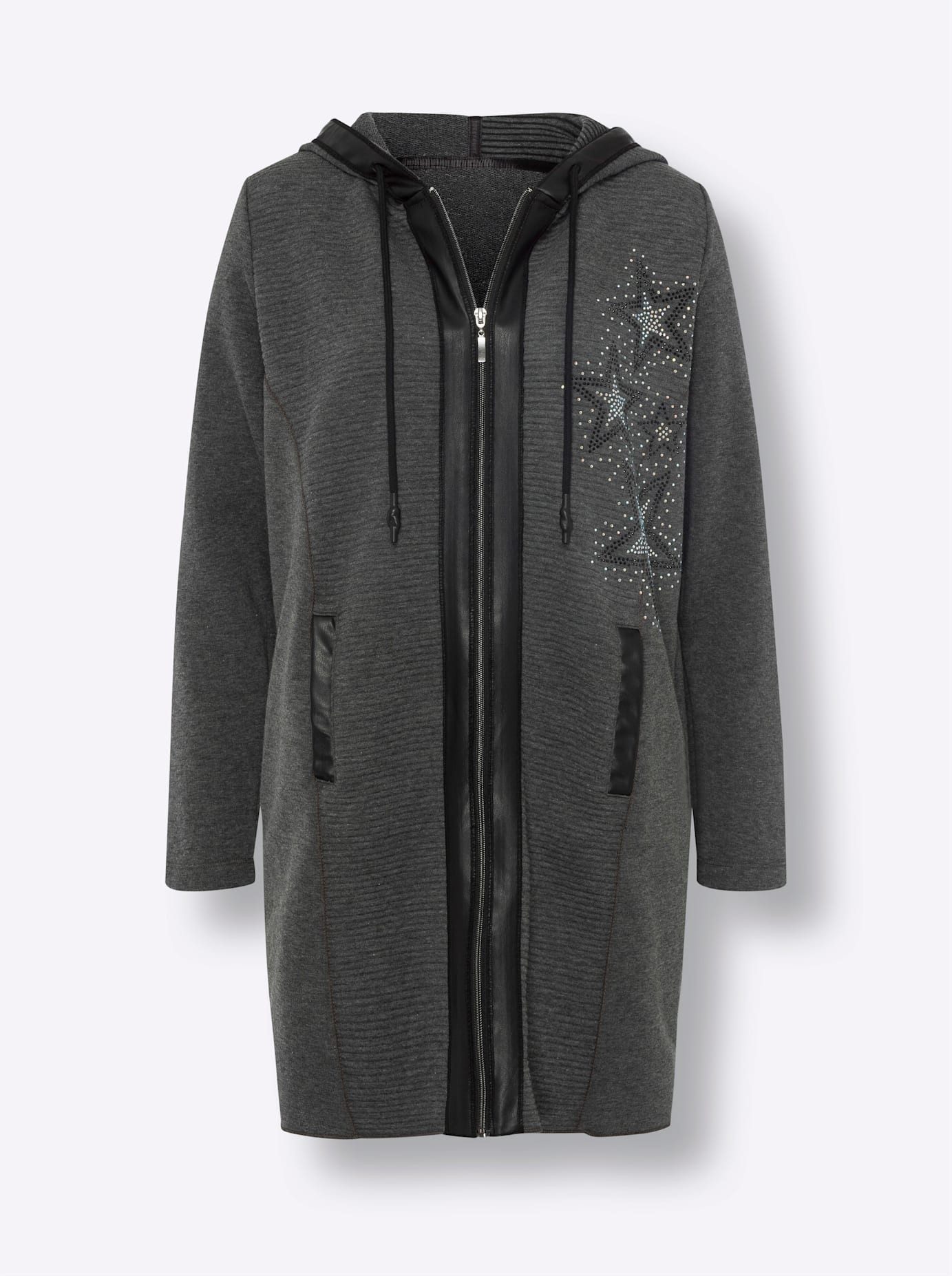 heine Shirtjasje Sweatshirtjack (1-delig)