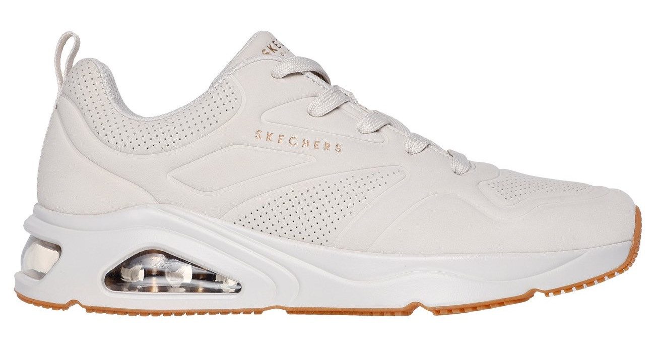 Skechers Sneakers TRES-AIR UNO vrijetijdsschoen, lage schoen, veterschoen met skech-air®-luchtkussens
