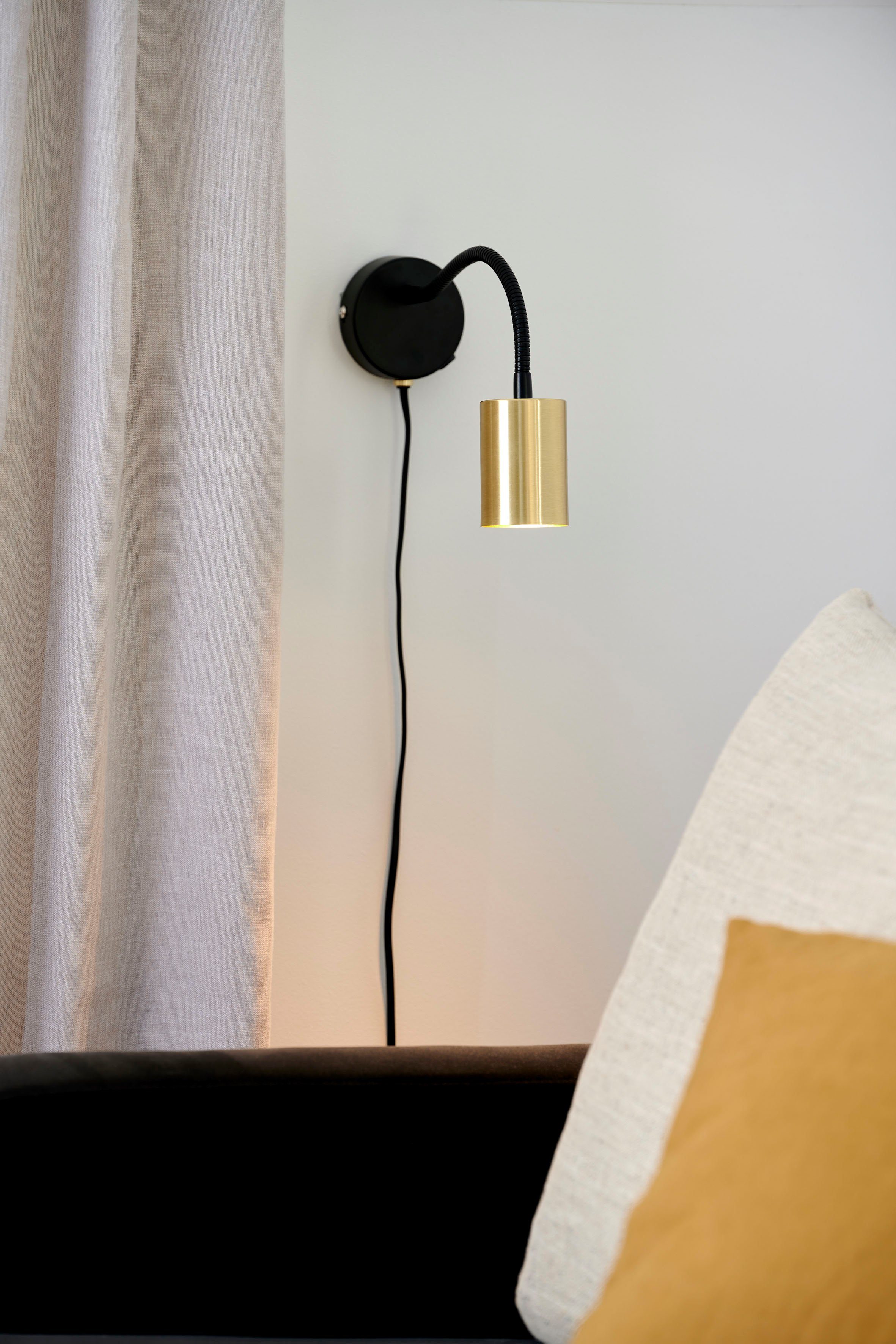Nordlux Wandlamp Explorer Flex Tijdloos en eenvoudig ontwerp, verstelbare lampenkop (1 stuk)