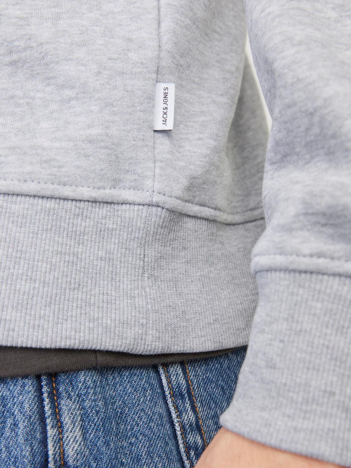 Jack & Jones Sweatshirt JJEBRADLEY SWEAT HALF ZIP NOOS