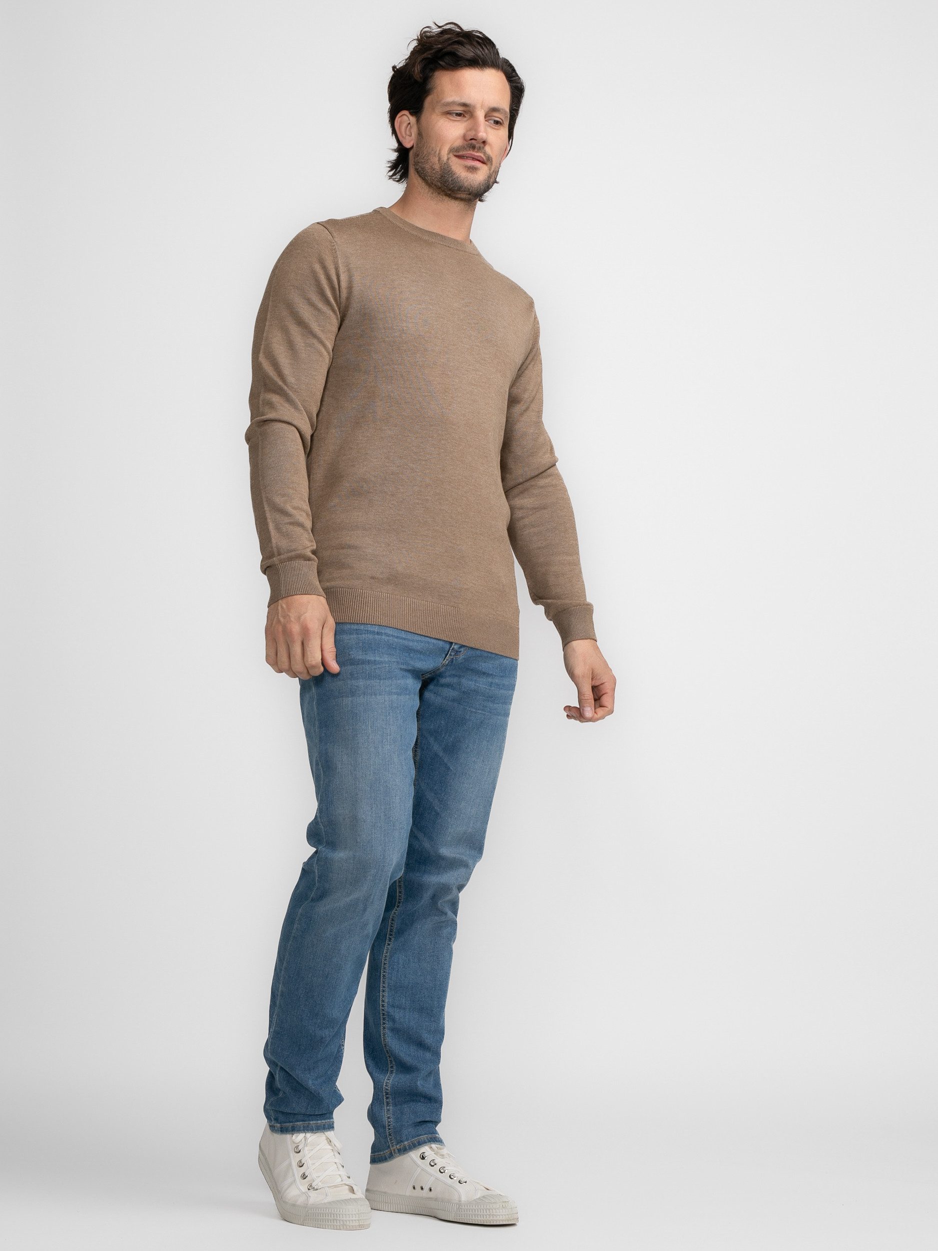 Petrol Industries Trui met ronde hals Men Knitwear Round Neck Basic