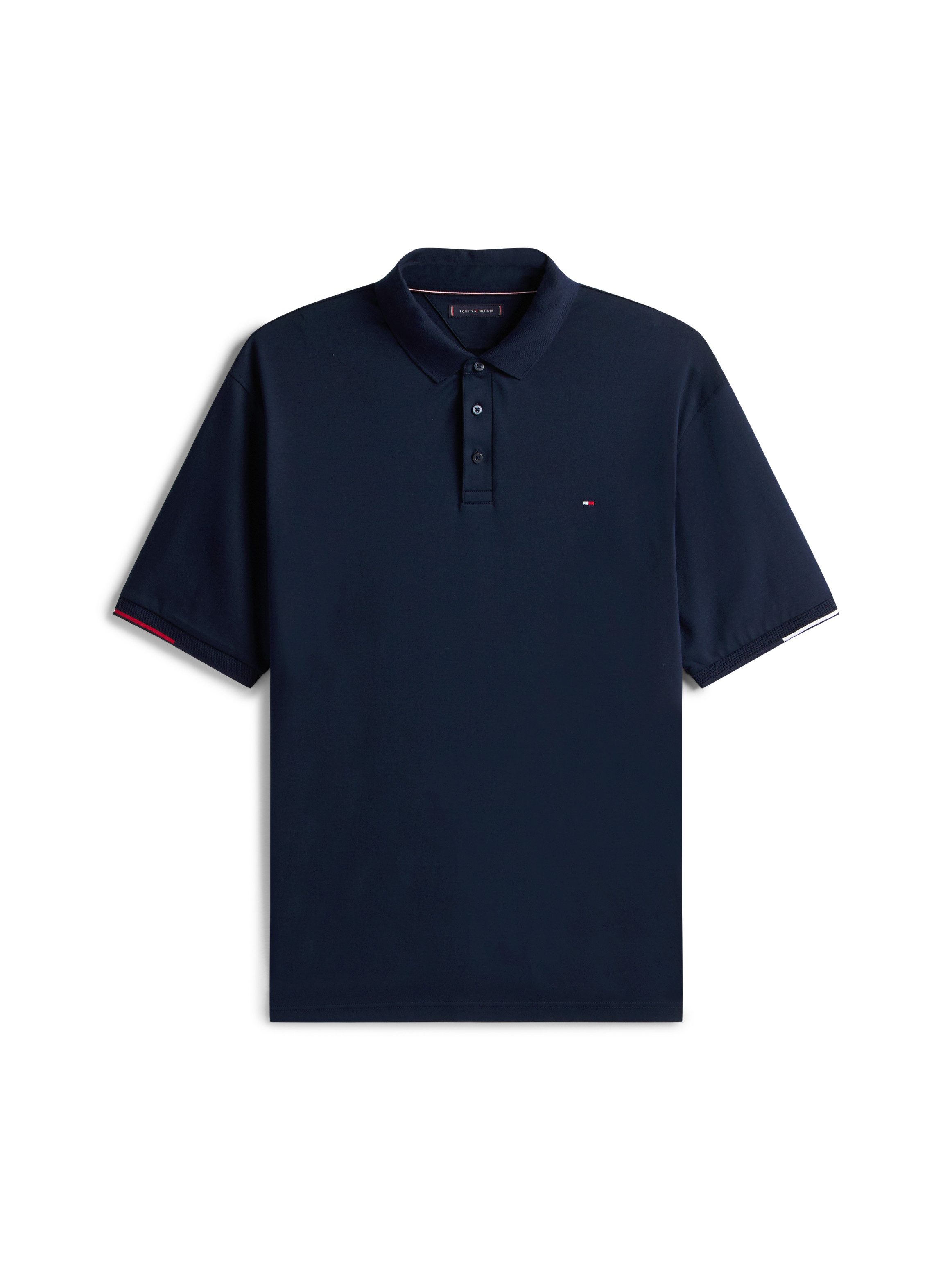 Tommy Hilfiger Poloshirt BT-INTERLOCK FLAGCUFF SLIM FIT-B