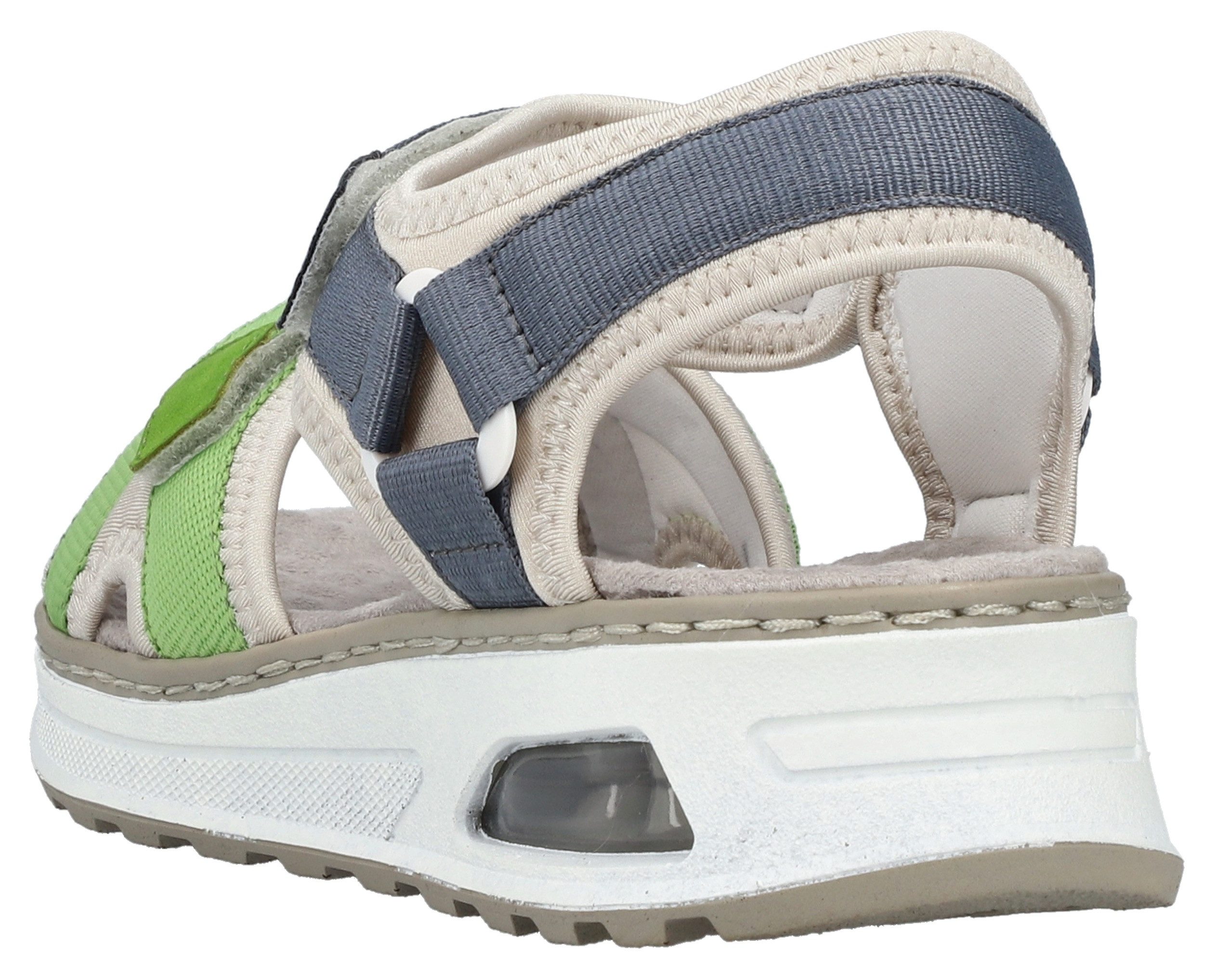 Rieker Trekkingsandalen met praktische klittenbandsluitingen