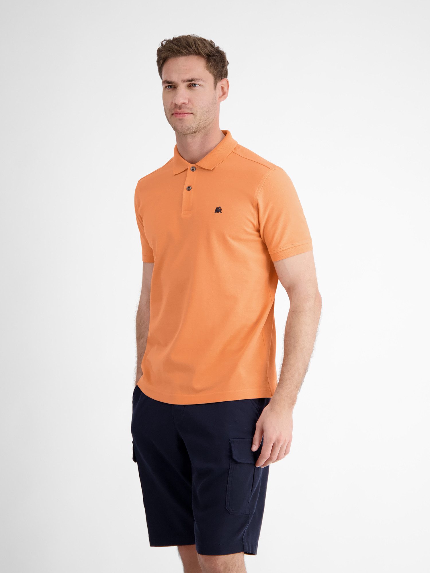 Lerros Poloshirt LERROS basic poloshirt voor heren, effen
