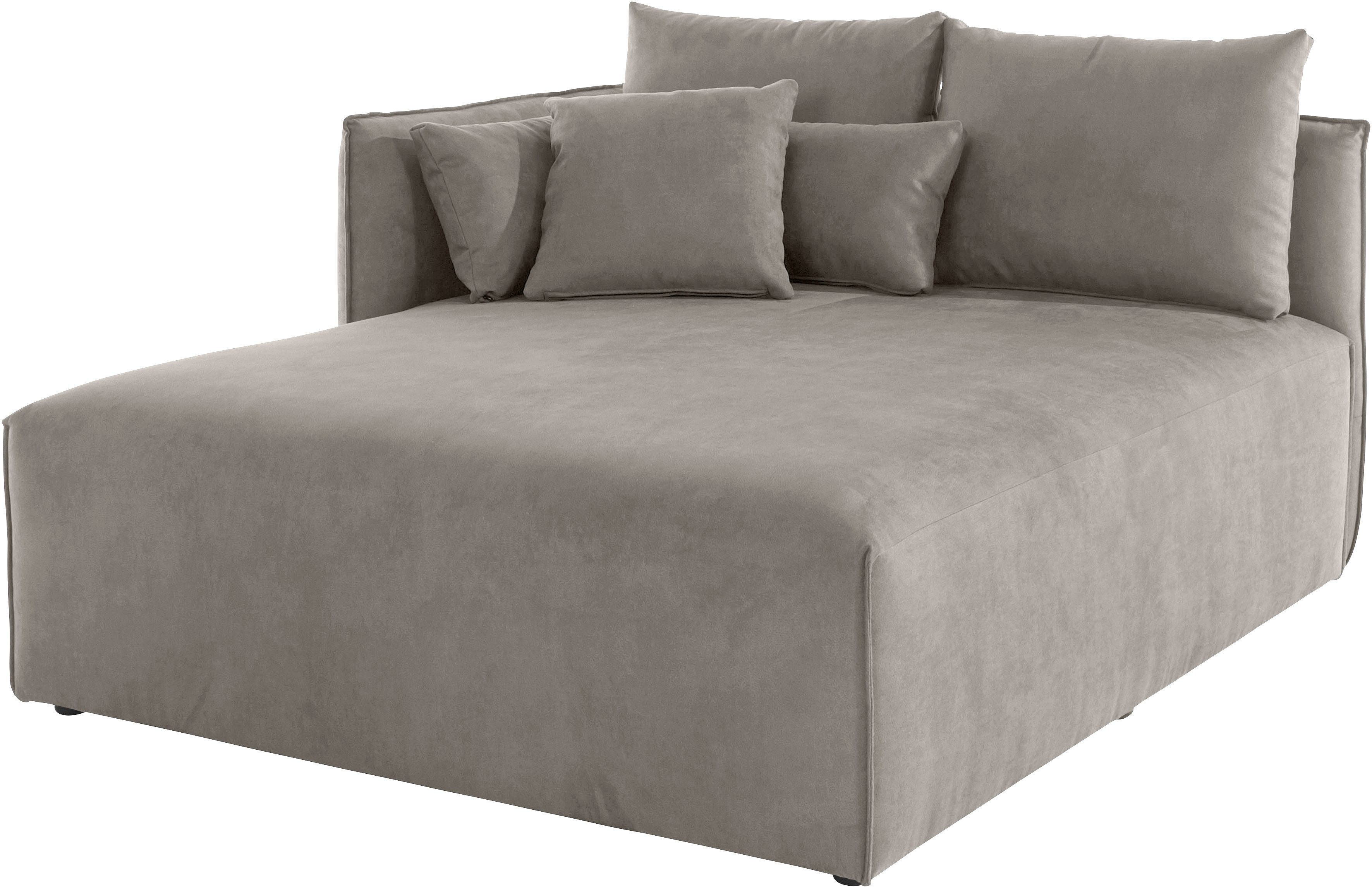 andas Ottomane Nöre Lounge-module - om zelf samen te stellen, breedte 138 cm, diepte 168 cm