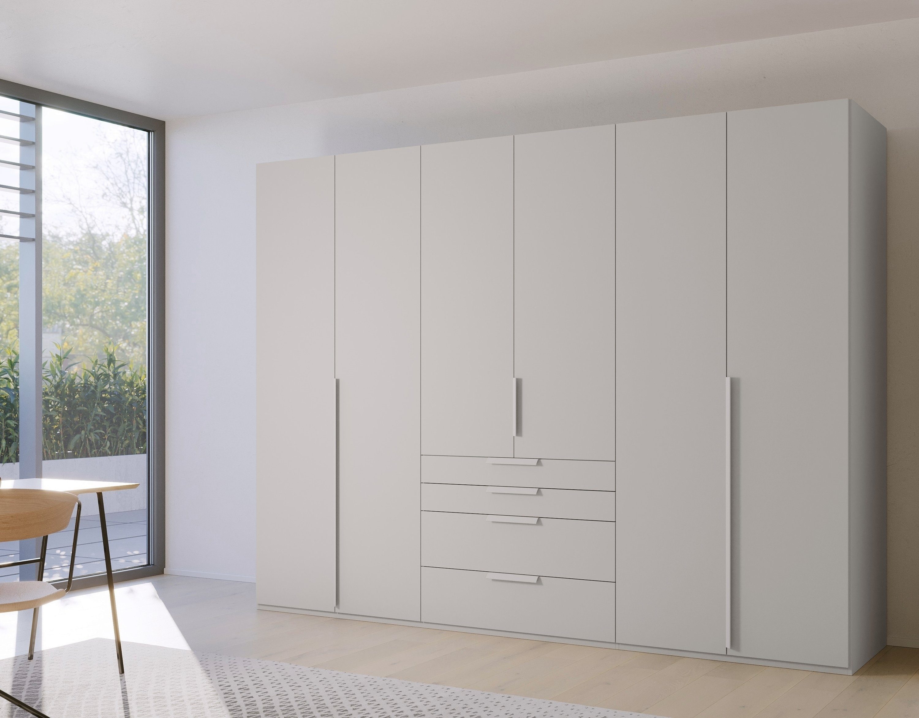 rauch Draaideurkast Purisma met laden en vele accessoires, met soft-closefunctie