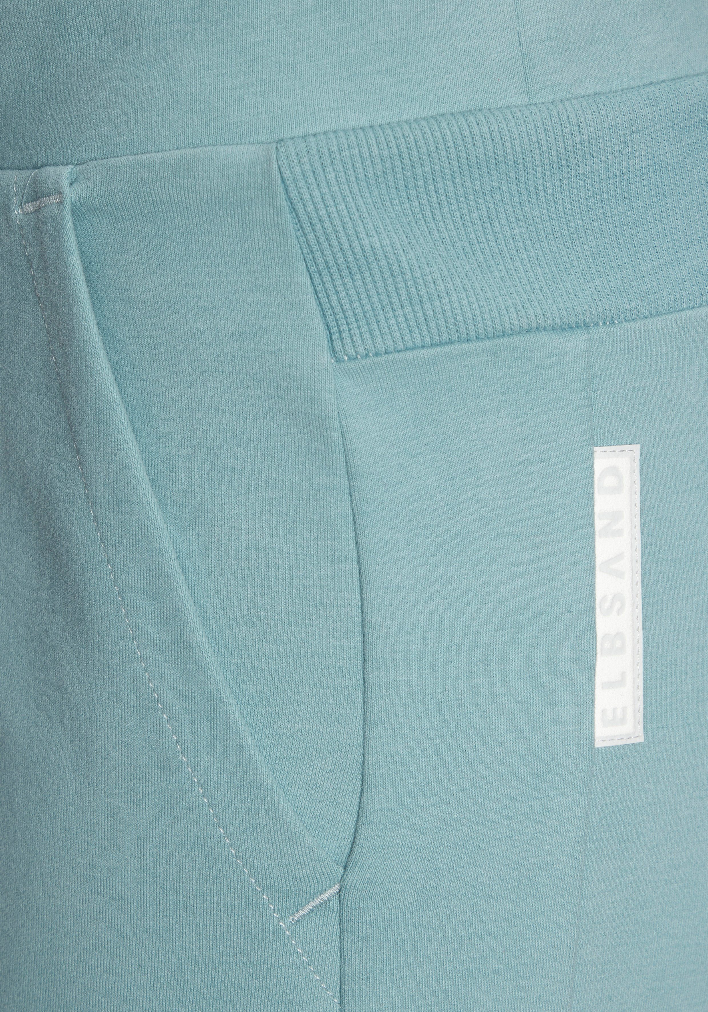 Elbsand Sweatbroek Brinja met zakken en brede trekkoorden, joggingbroek, casual pasvorm