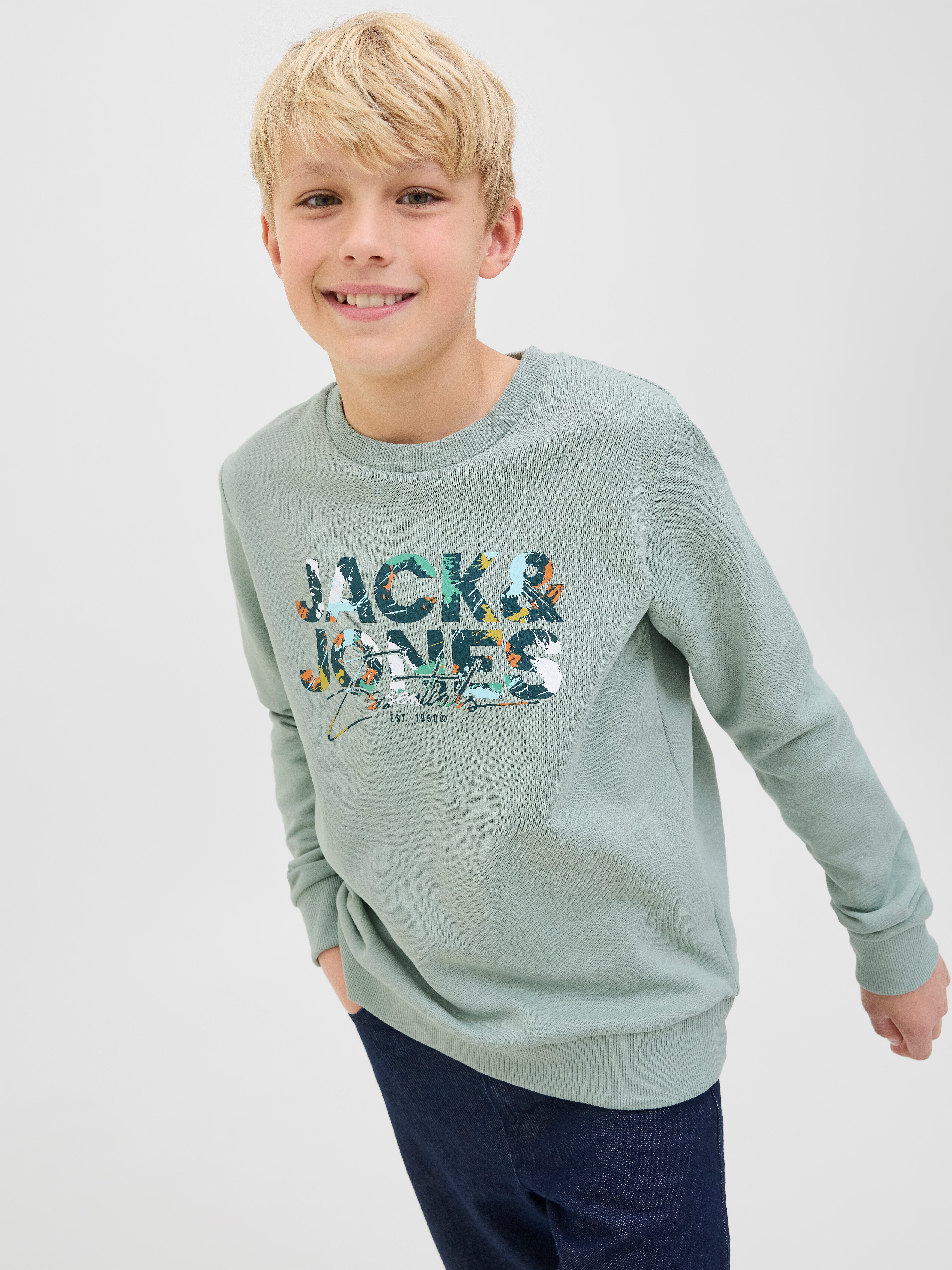 Jack & Jones Junior Sweatshirt JJGEPLAS SWEAT CREW NECK JNR