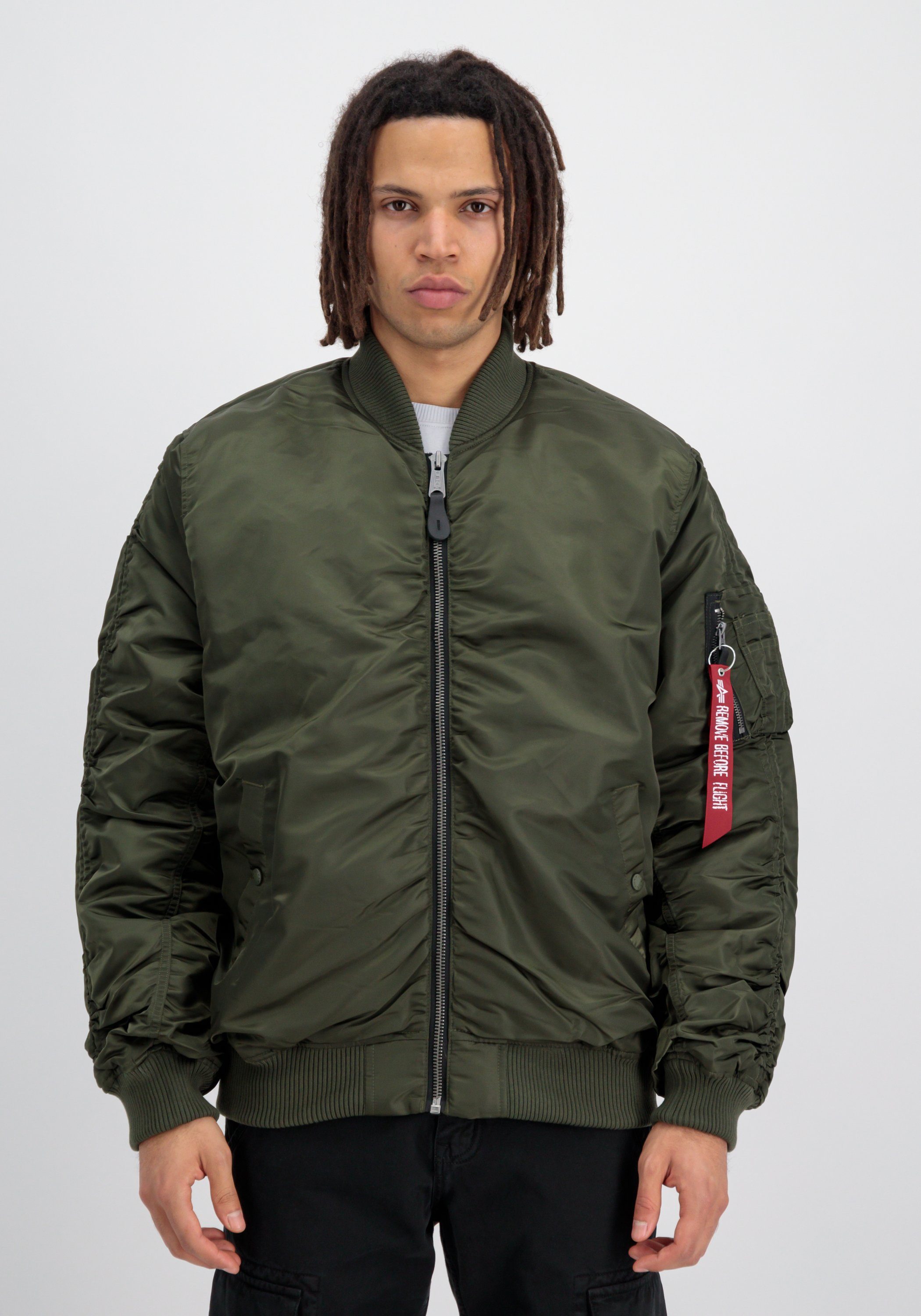 Alpha Industries Bomberjack ALPHA INDUSTRIES Men - Bomber Jackets MA-1 OS Puckered