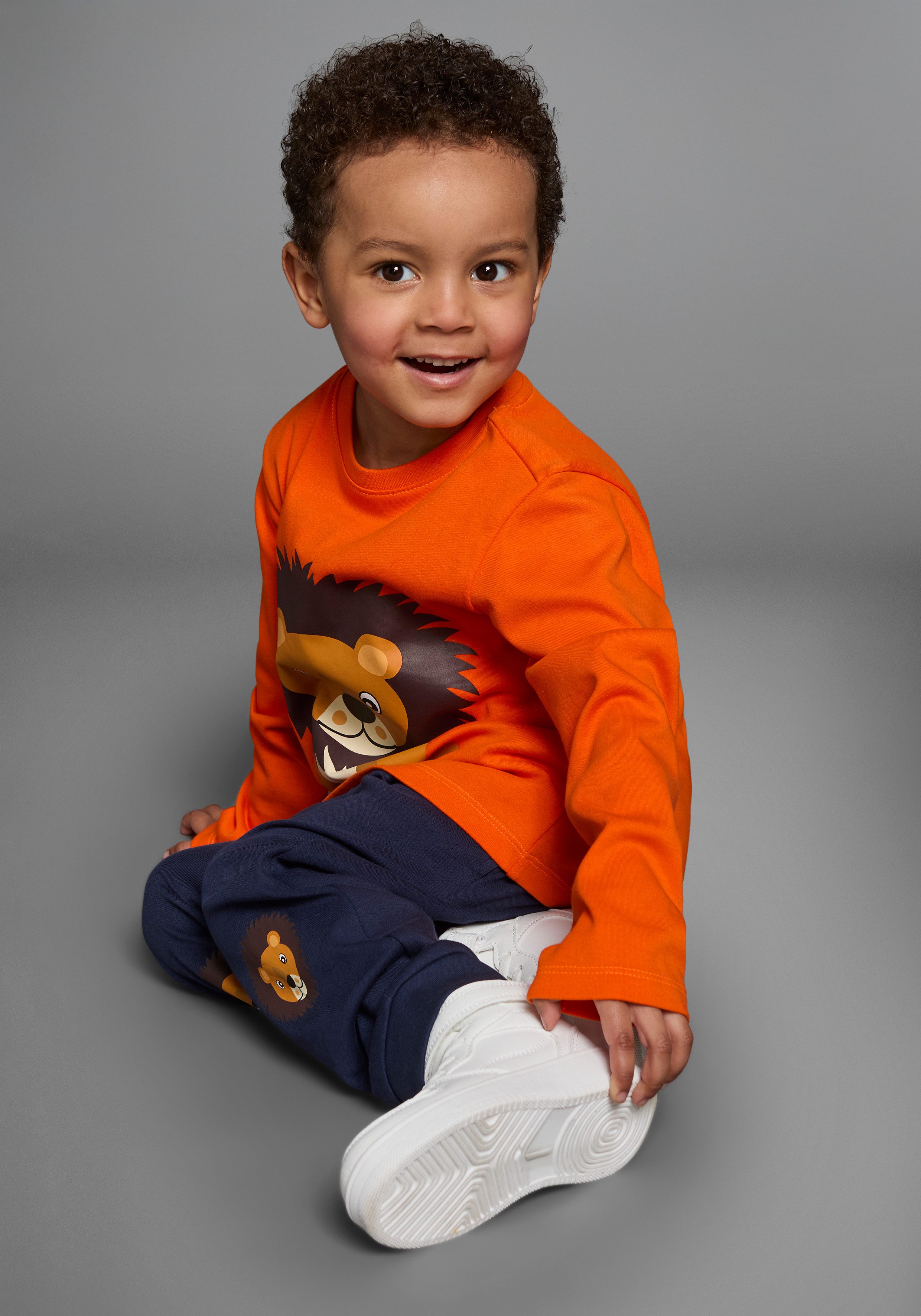 KIDSWORLD Shirt & broek 2-delig set lange mouwen shirt+broek (set, 2-delig)