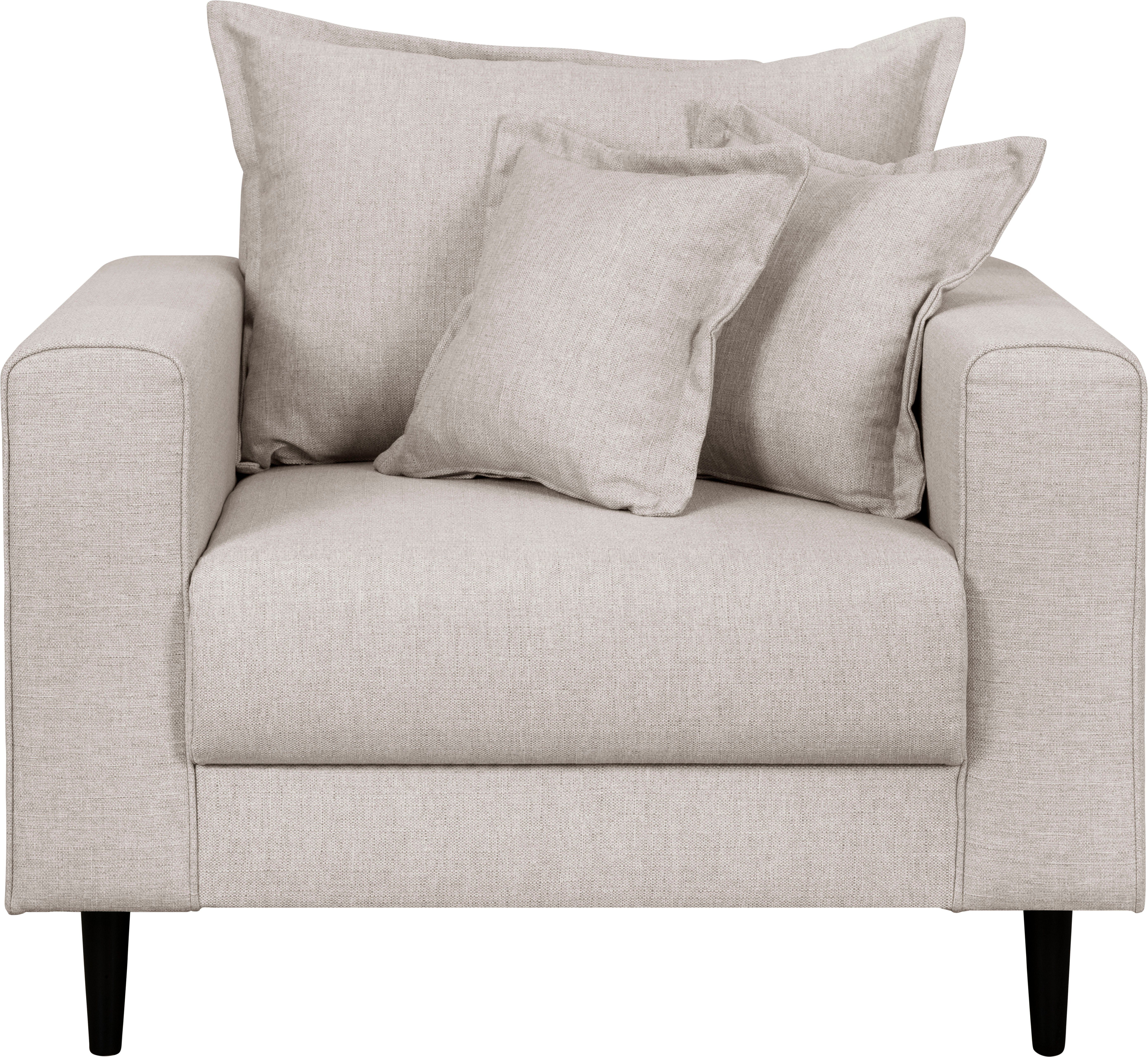 Home affaire Fauteuil VEYRAS loungefauteuil, afmetingen B/D/H: 95/84/76 cm