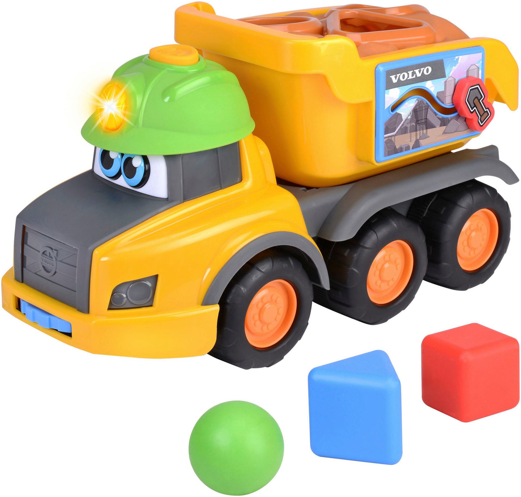 Dickie Toys Vormenspel ABC Harry Hauler sorteervoertuig