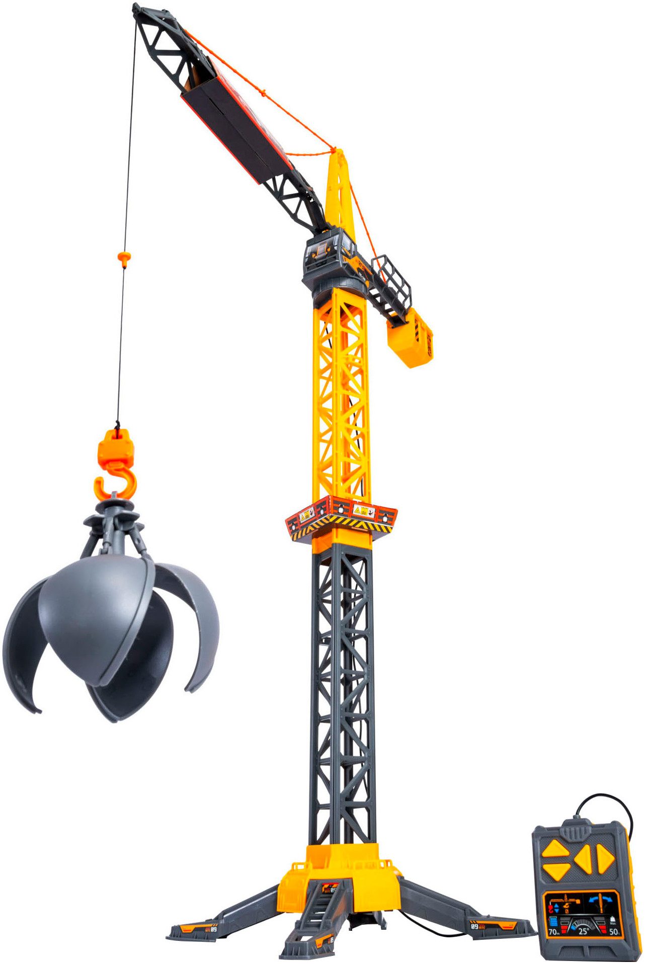 Dickie Toys Radiografisch bestuurbare kraan Mighty Crane