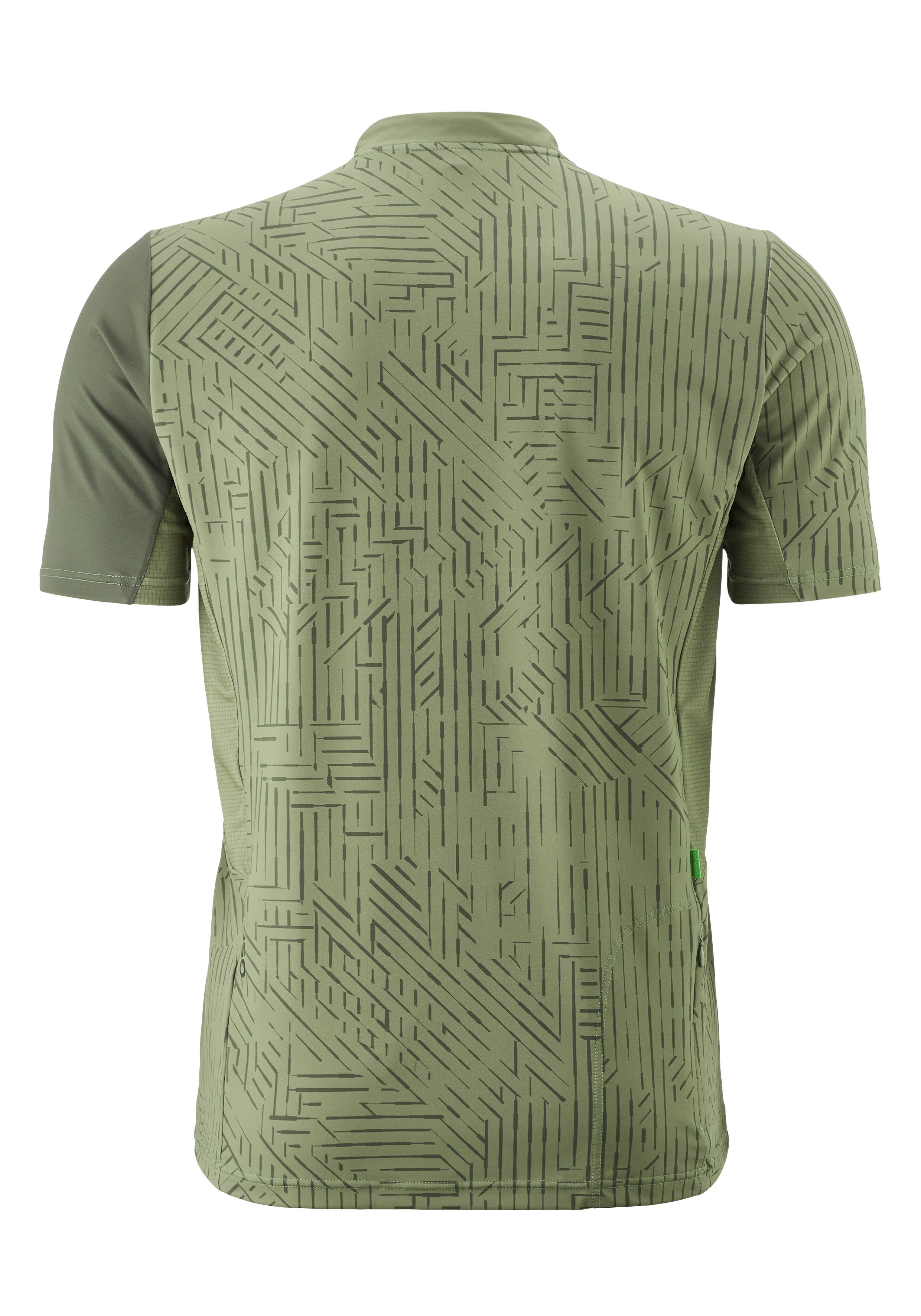 Gonso Fietsshirt Adventure Jersey Halfzip M Heren fiets trui korte mouwen, rugzak met rits, quick-dry, slim fit