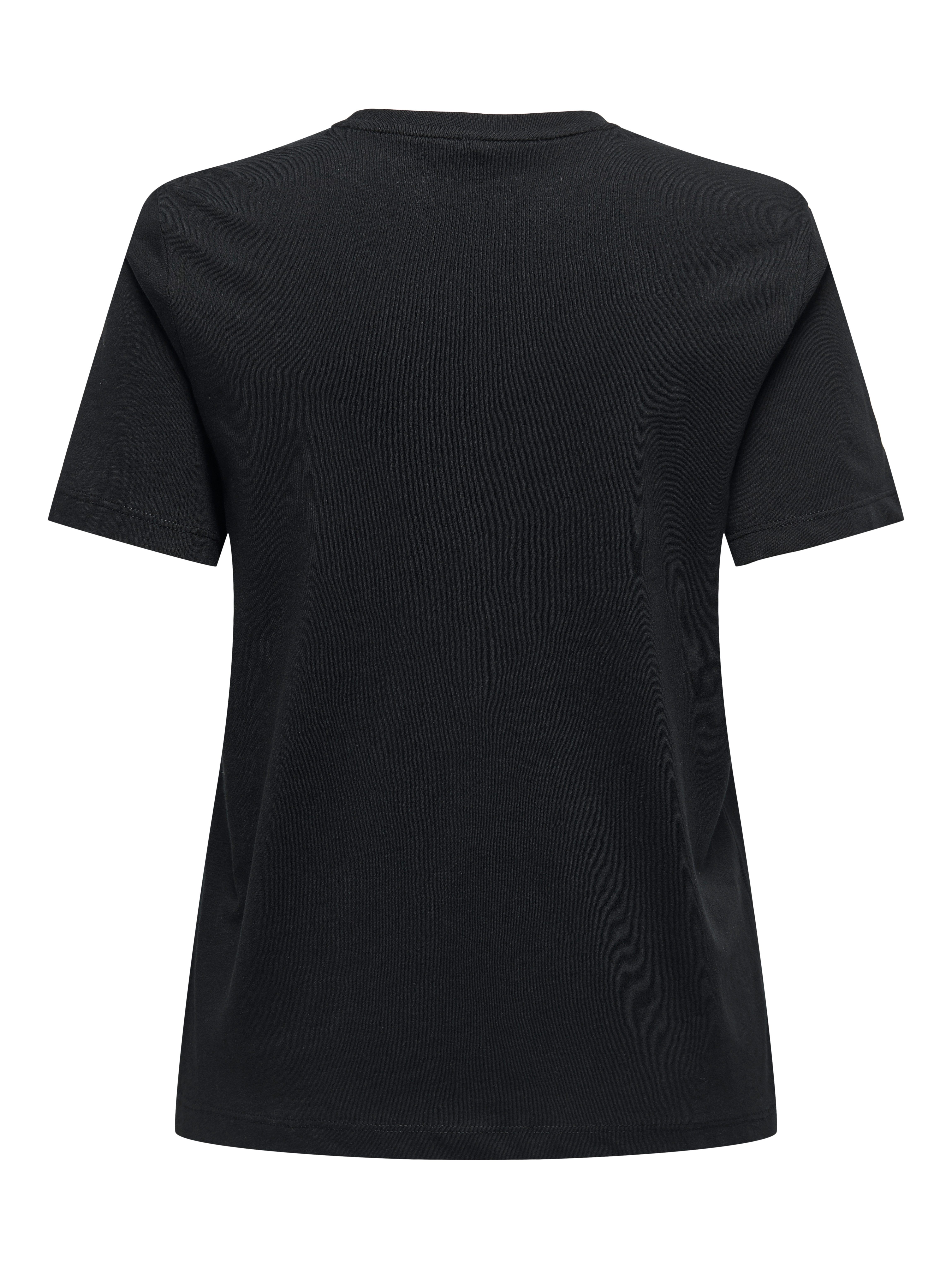 Only Shirt met korte mouwen ONLKITA XMAS S/S RHINESTONE BOX CS JRS