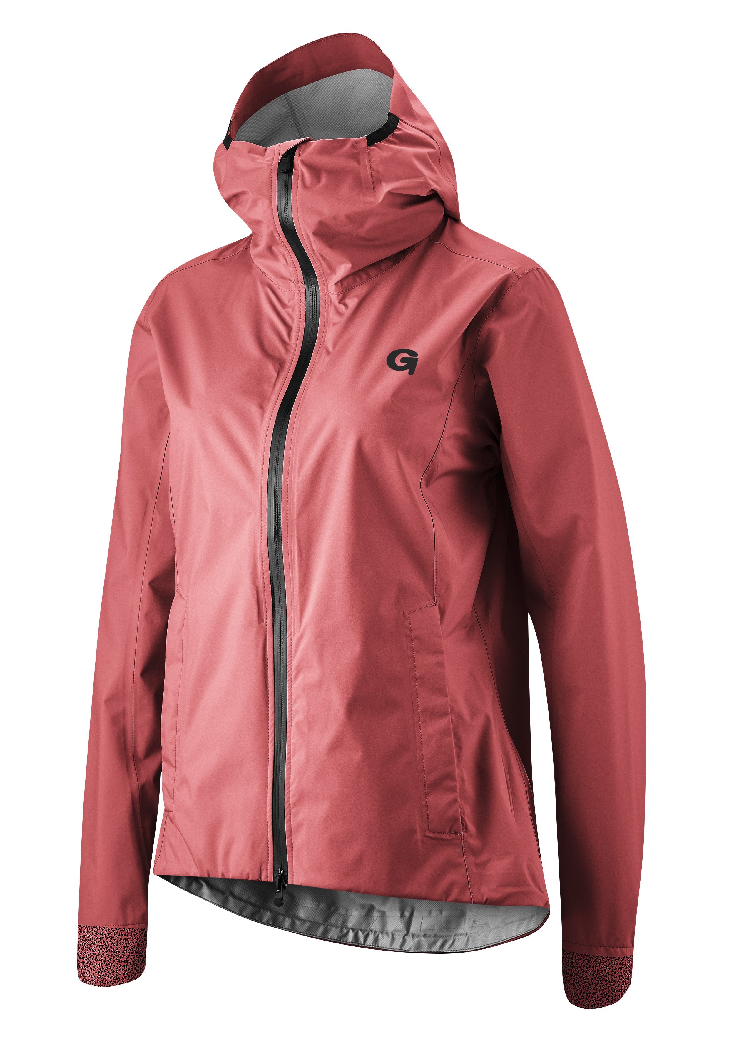 Gonso Fietsjack Save Jacket Trail W Dames regenjack wind- en waterdicht, fietsjack met capuchon