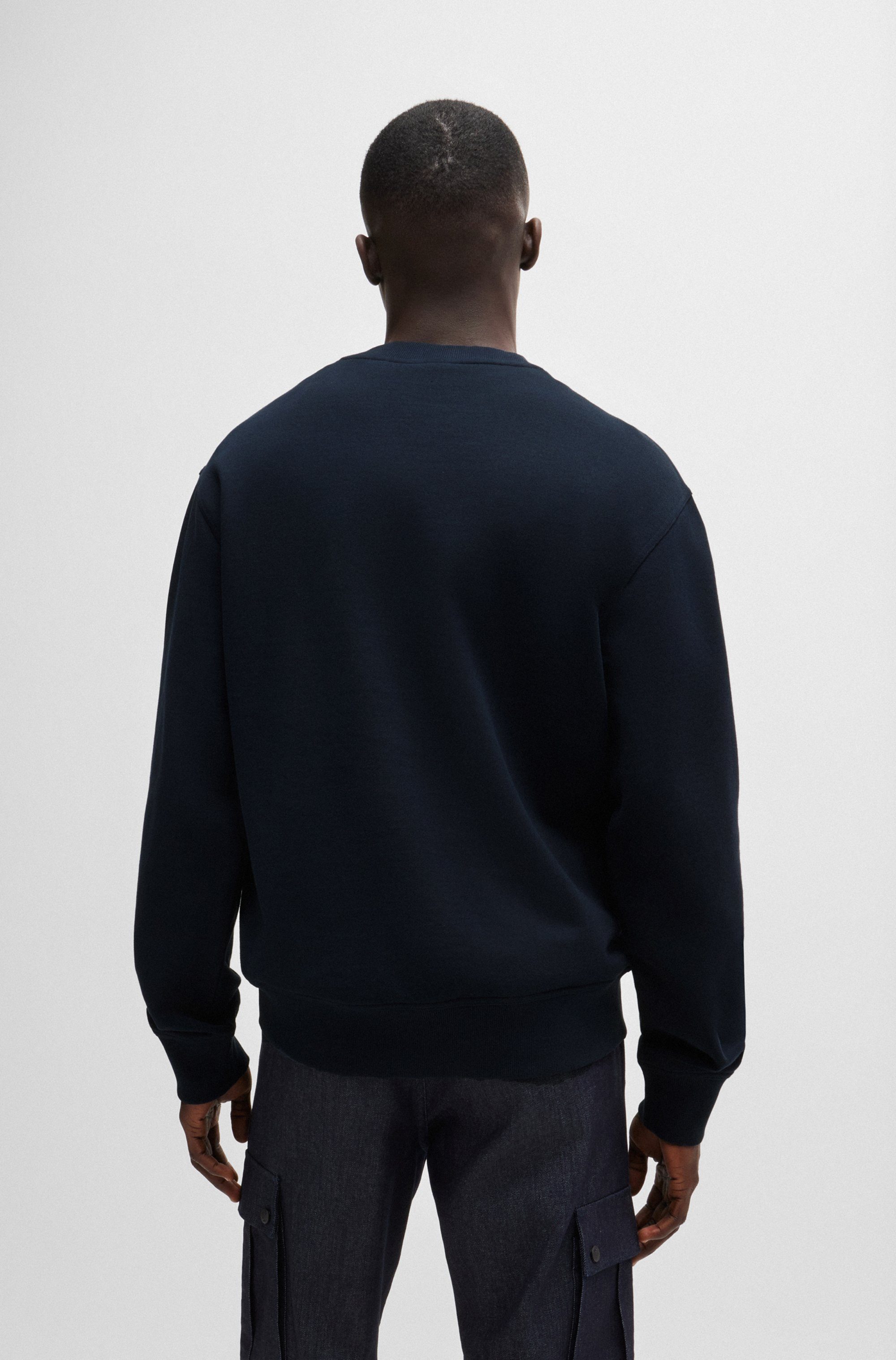 Boss Orange Sweatshirt WeBasicCrew met een ronde hals