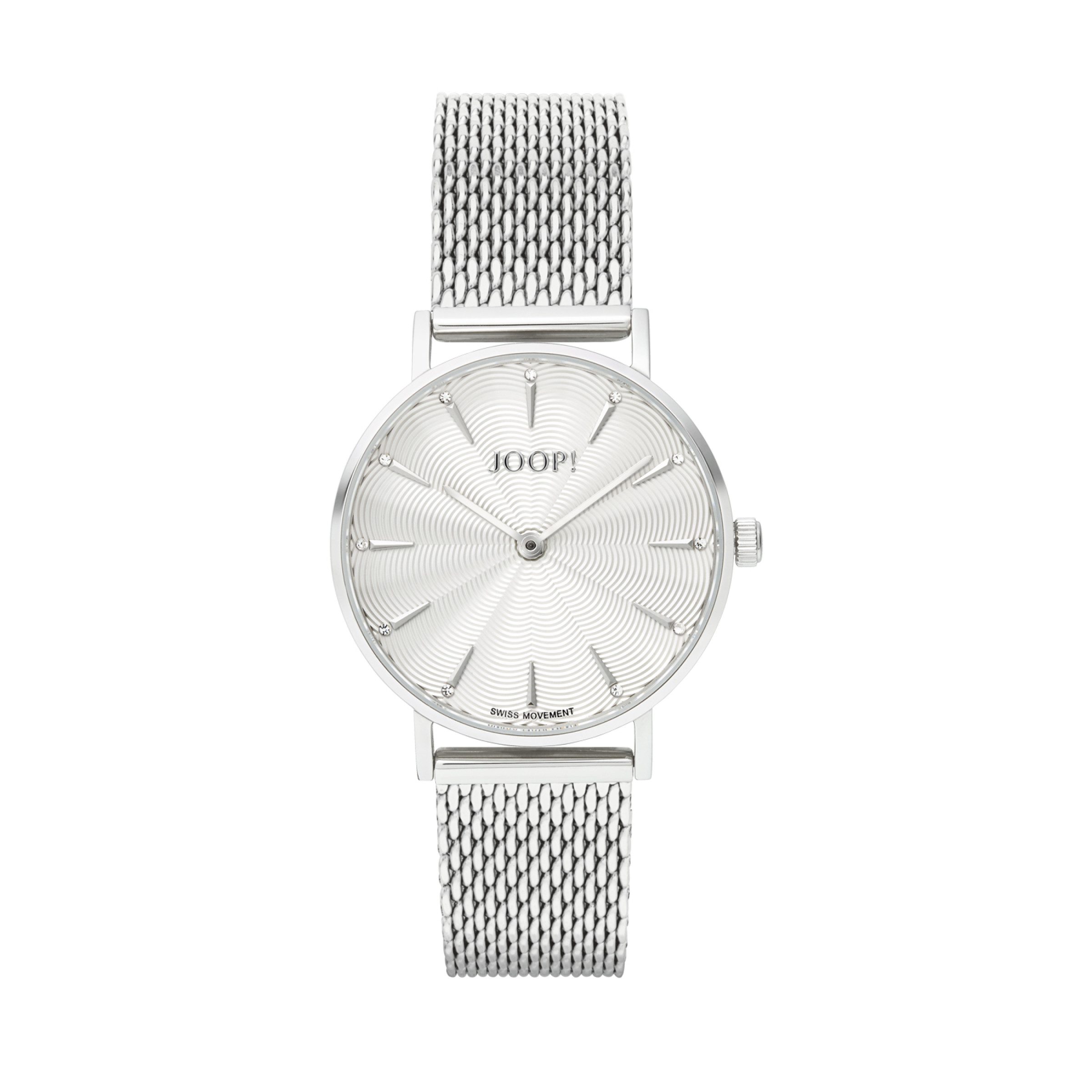 Joop! Kwartshorloge dames quartz horloges zilver(kleur)