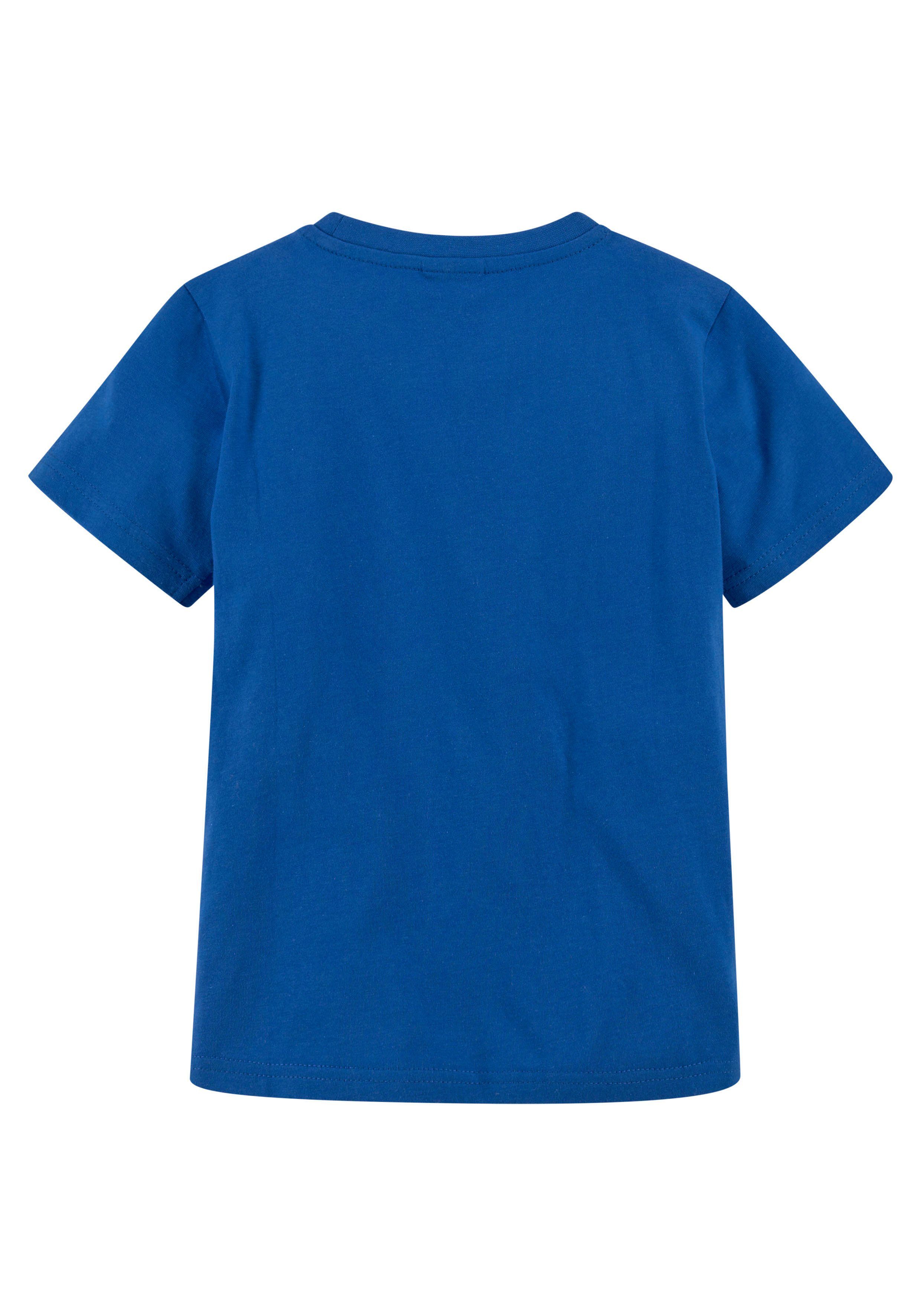 KIDSWORLD T-shirt Met coole BOUWMACHINE-print Korte mouwen, basic pasvorm, bedrukt, ronde hals