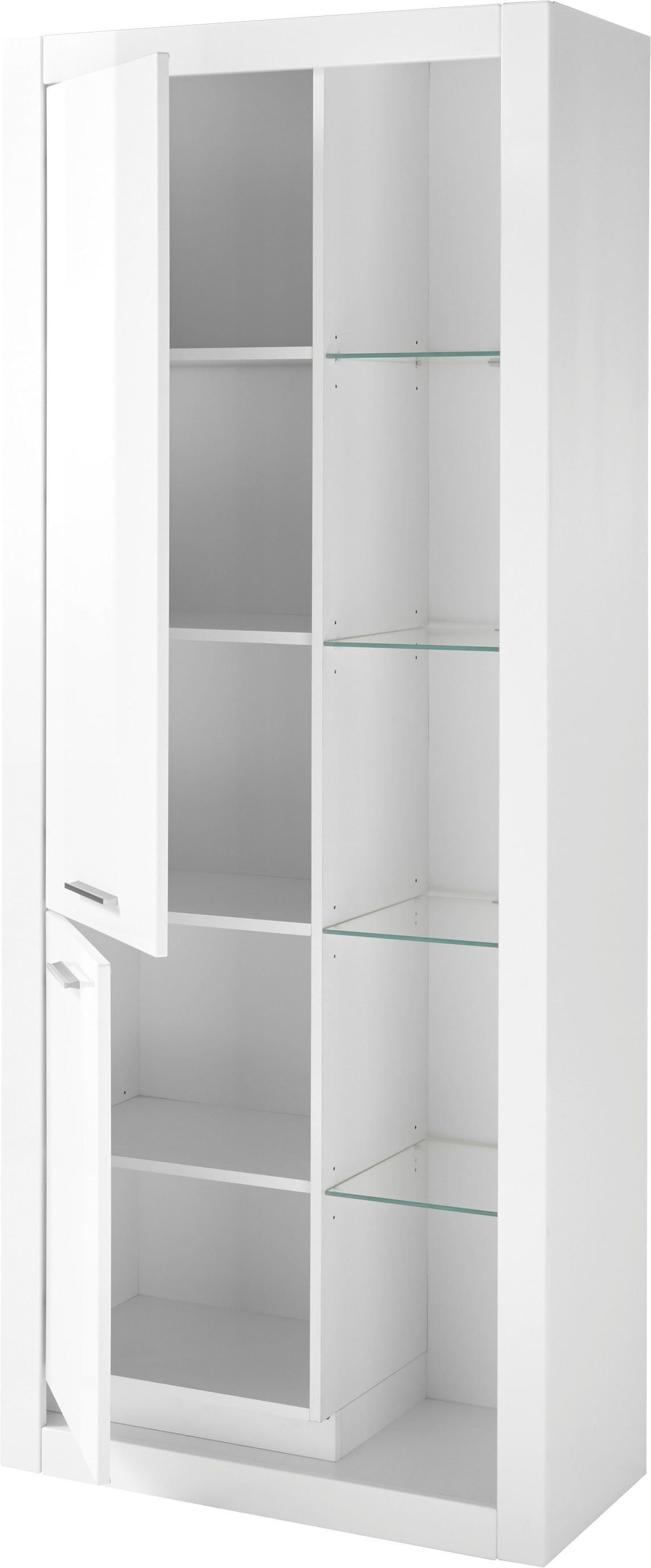 Places of Style Vitrinekast MERAN Hoogte ca. 196 cm