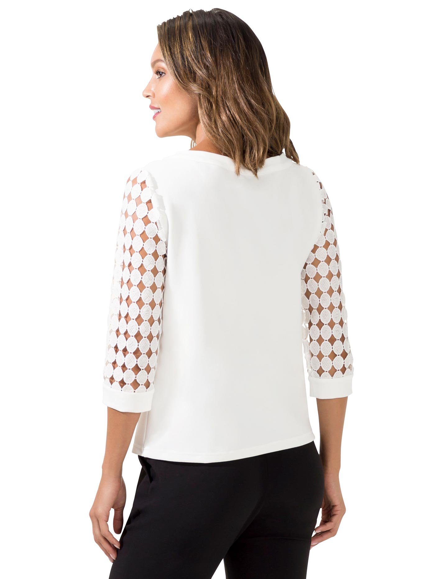 Lady Kanten Shirt (1-delig)