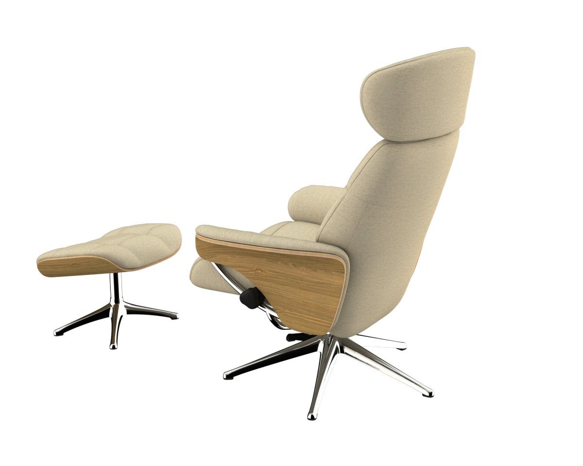 FLEXLUX Relaxfauteuil Skagen functionele stoel, gestoffeerde stoel, armleuning, TV-fauteuil,